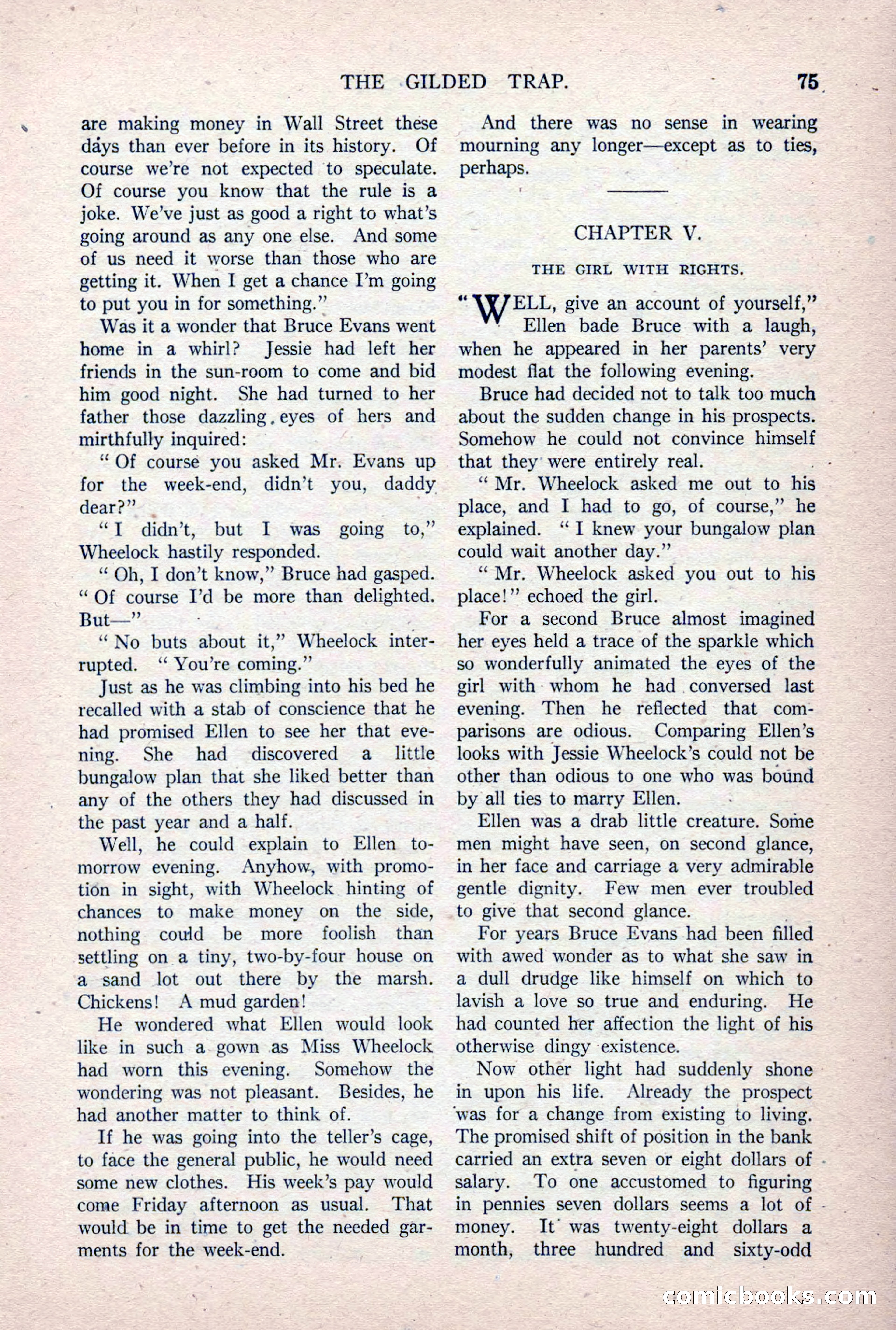 The Argosy, Vol. 84 No. 1 — page 85 of 212