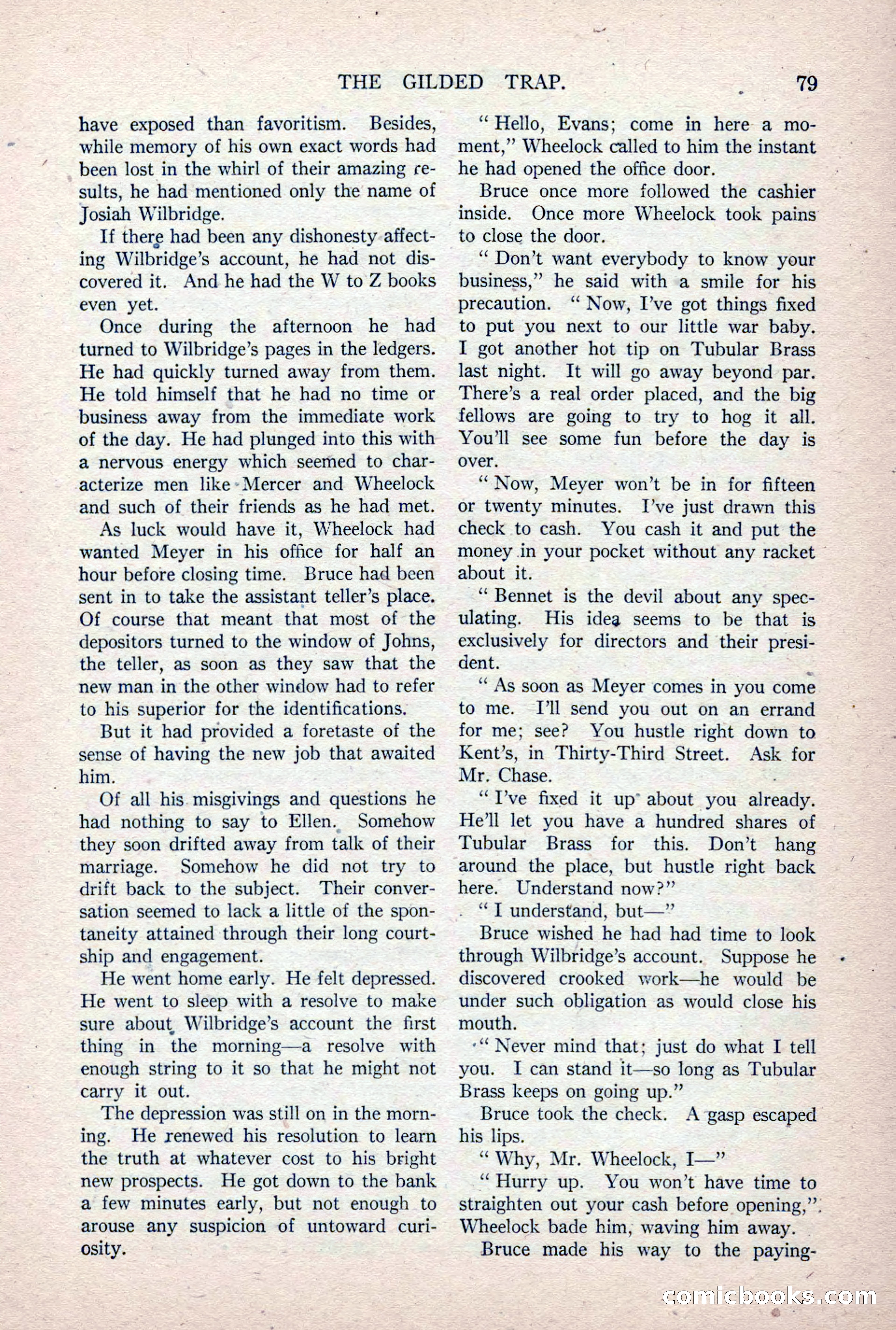 The Argosy, Vol. 84 No. 1 — page 89 of 212