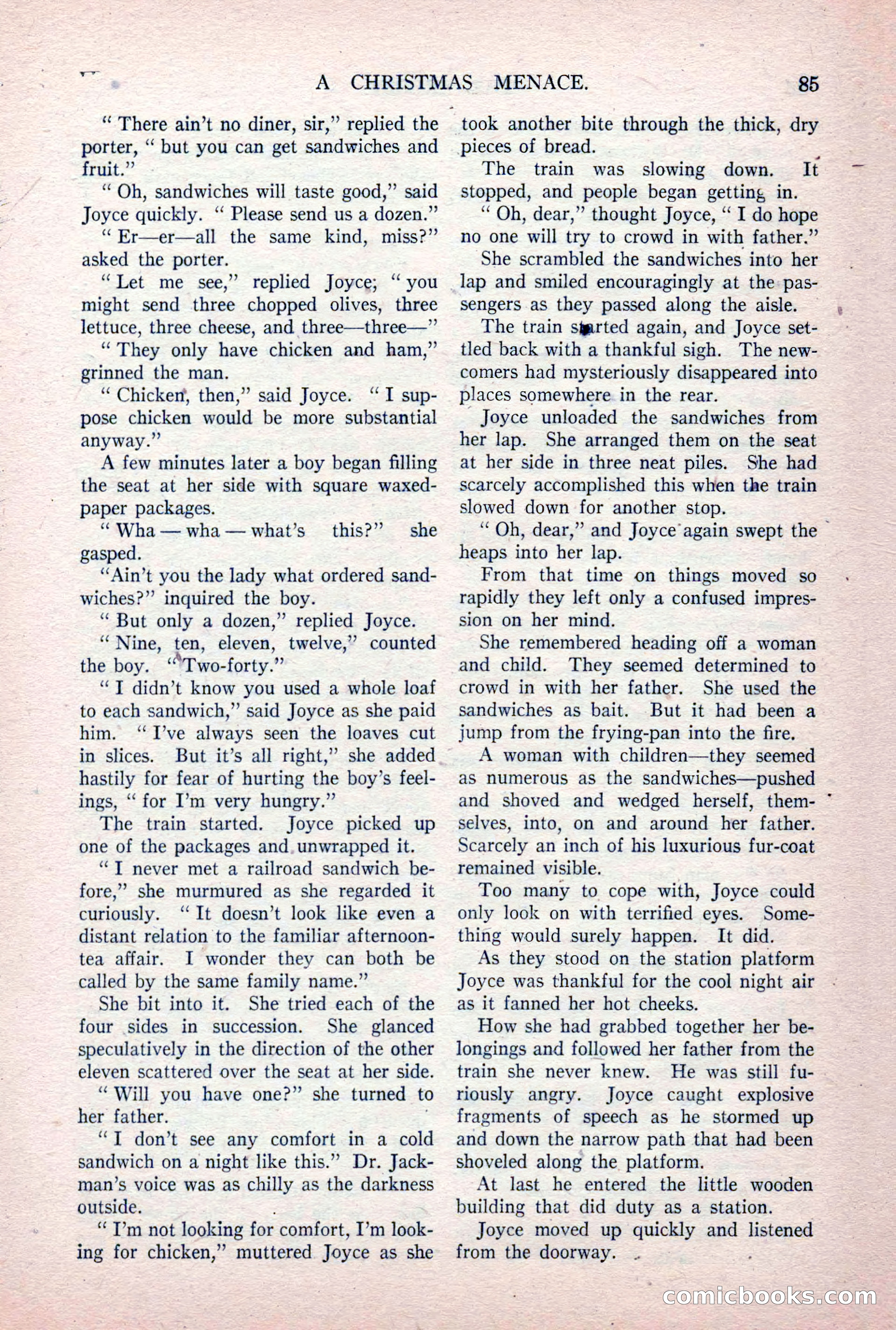 The Argosy, Vol. 84 No. 1 — page 95 of 212