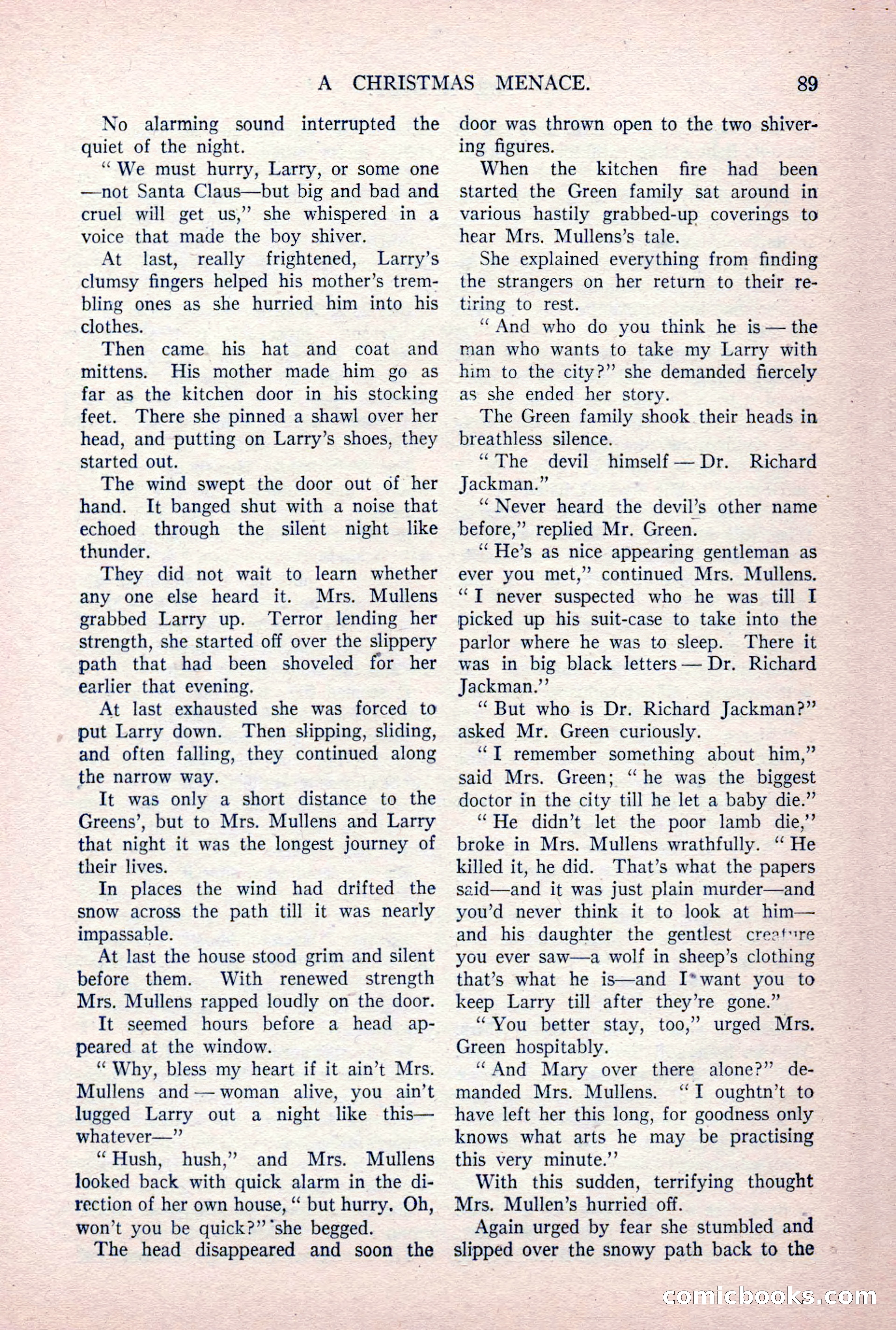 The Argosy, Vol. 84 No. 1 — page 99 of 212