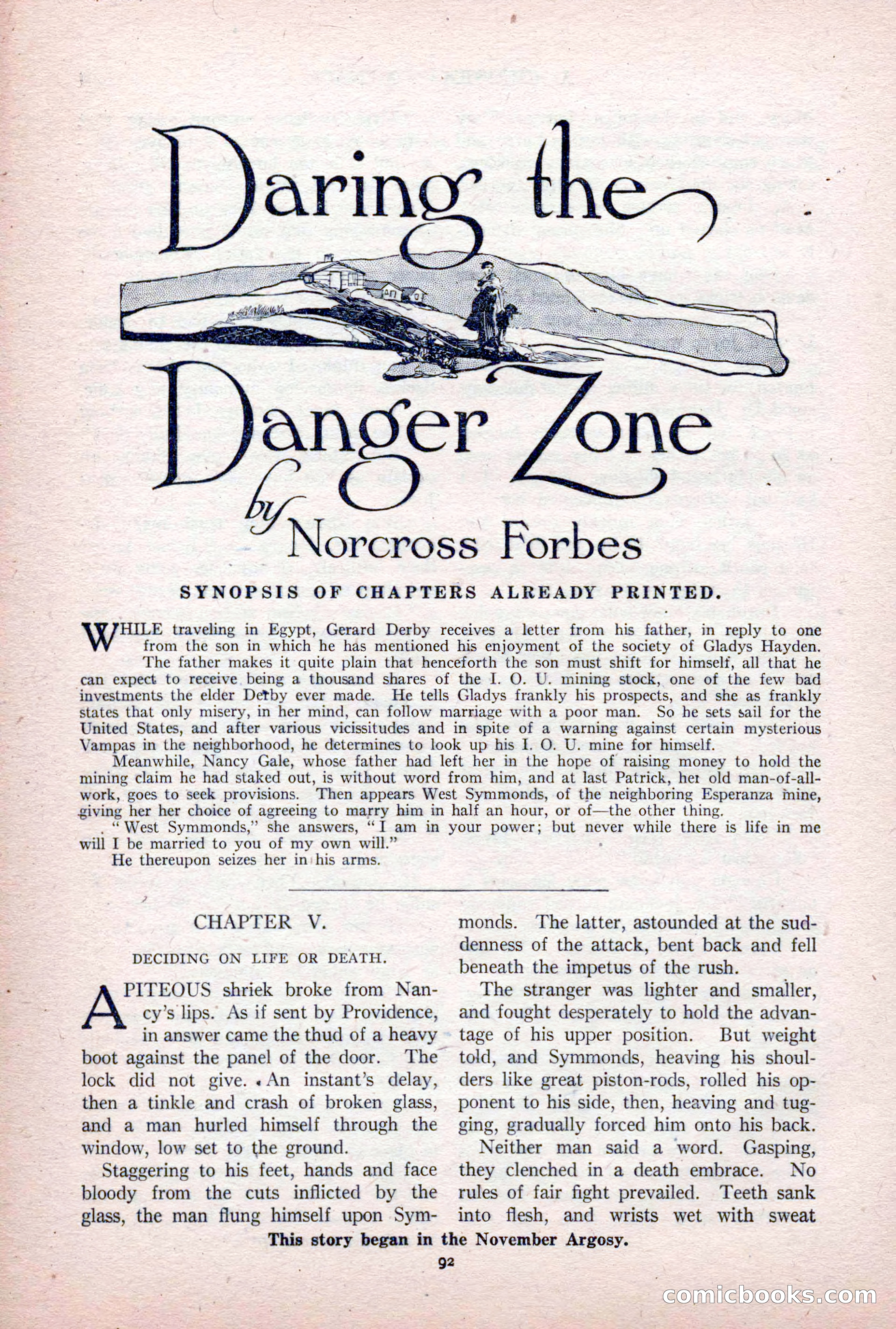 The Argosy, Vol. 84 No. 1 — page 102 of 212