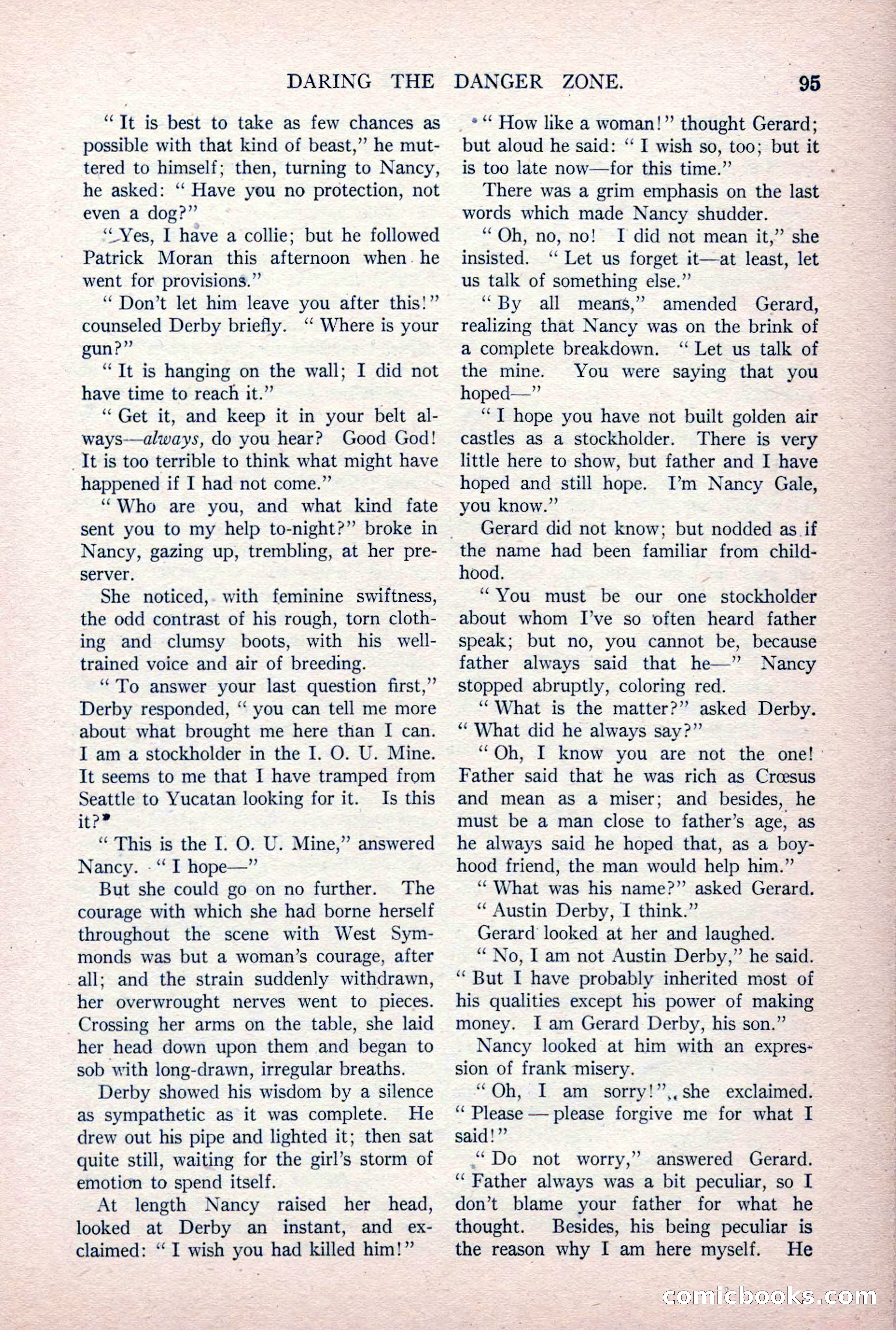The Argosy, Vol. 84 No. 1 — page 105 of 212