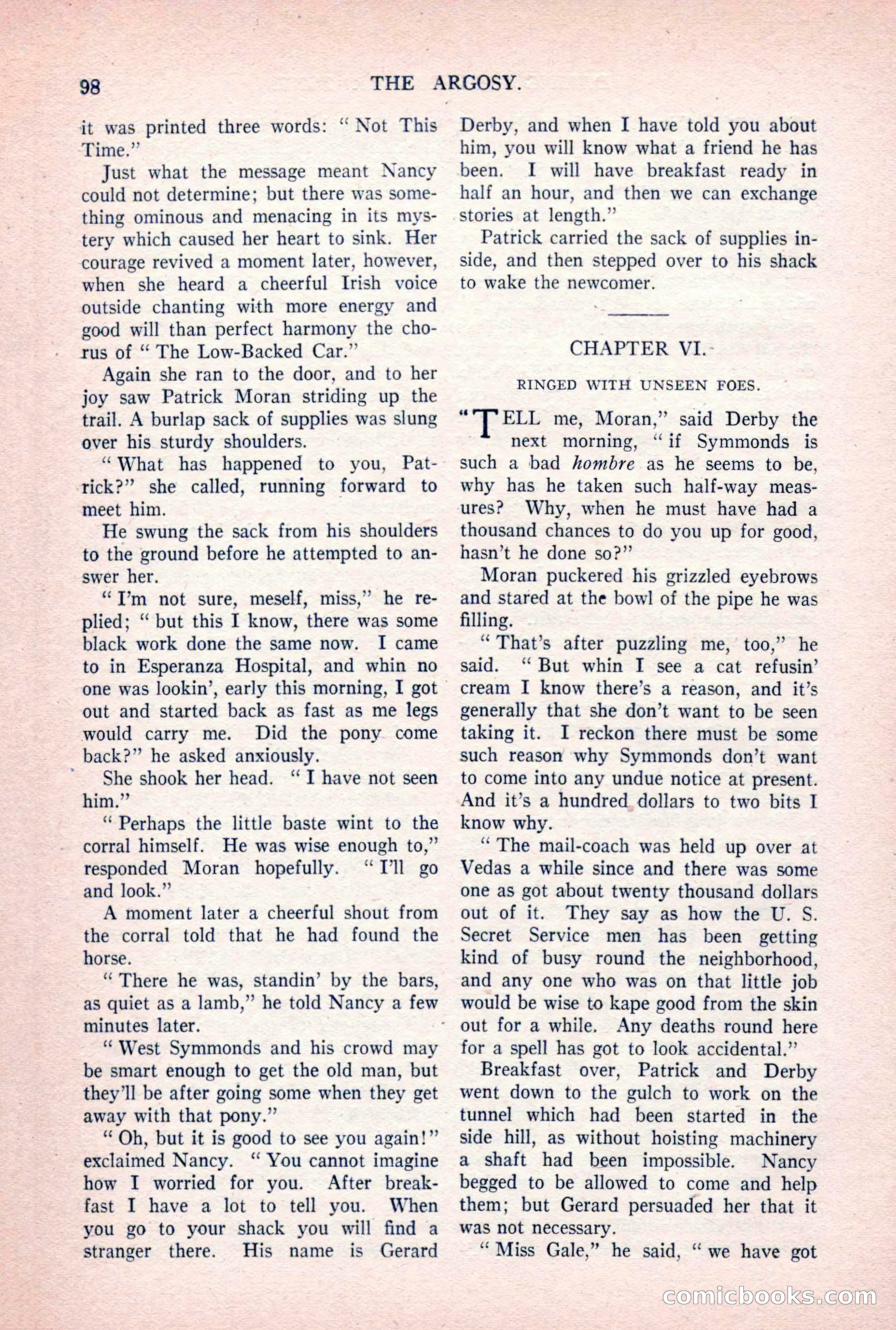 The Argosy, Vol. 84 No. 1 — page 108 of 212