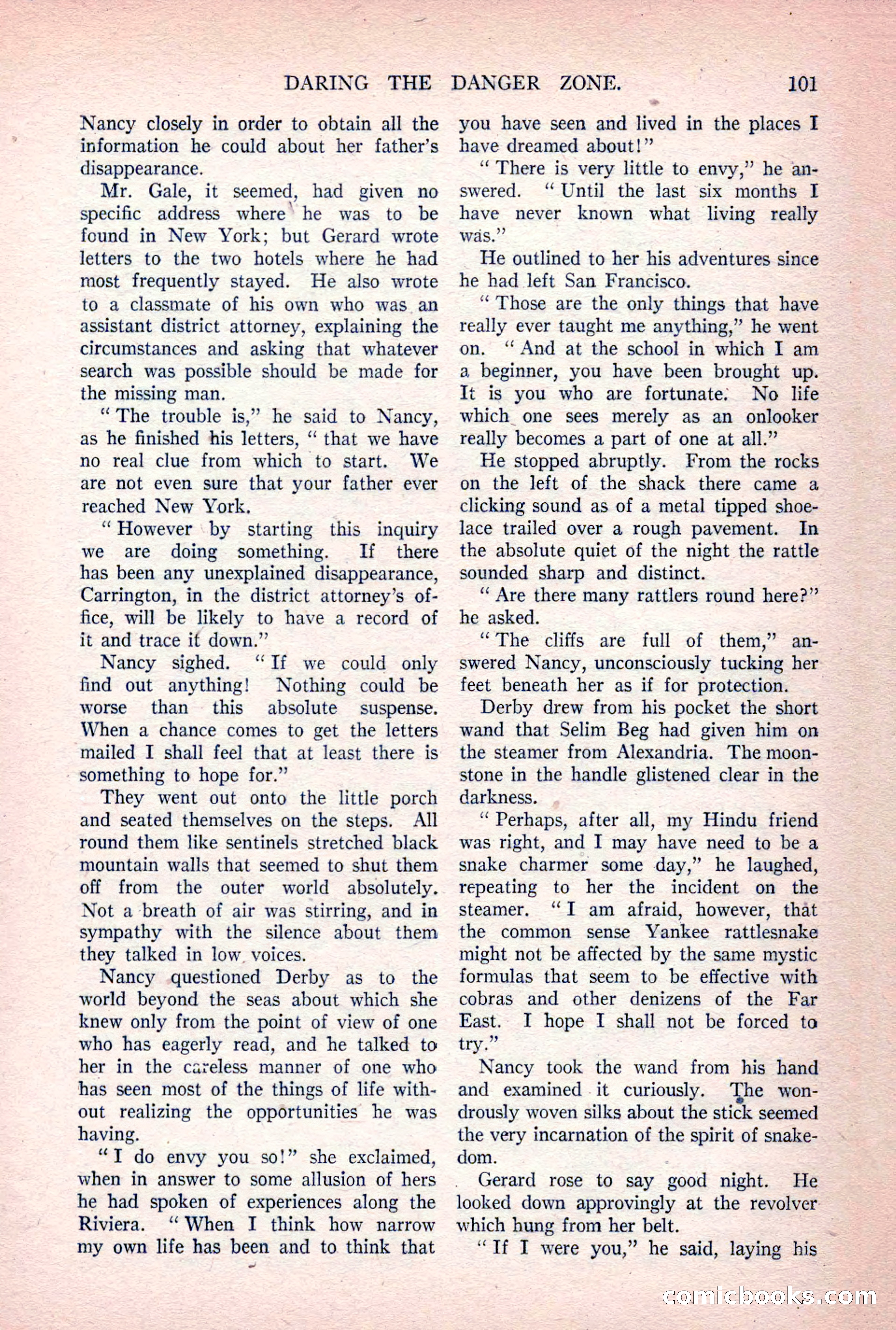 The Argosy, Vol. 84 No. 1 — page 111 of 212