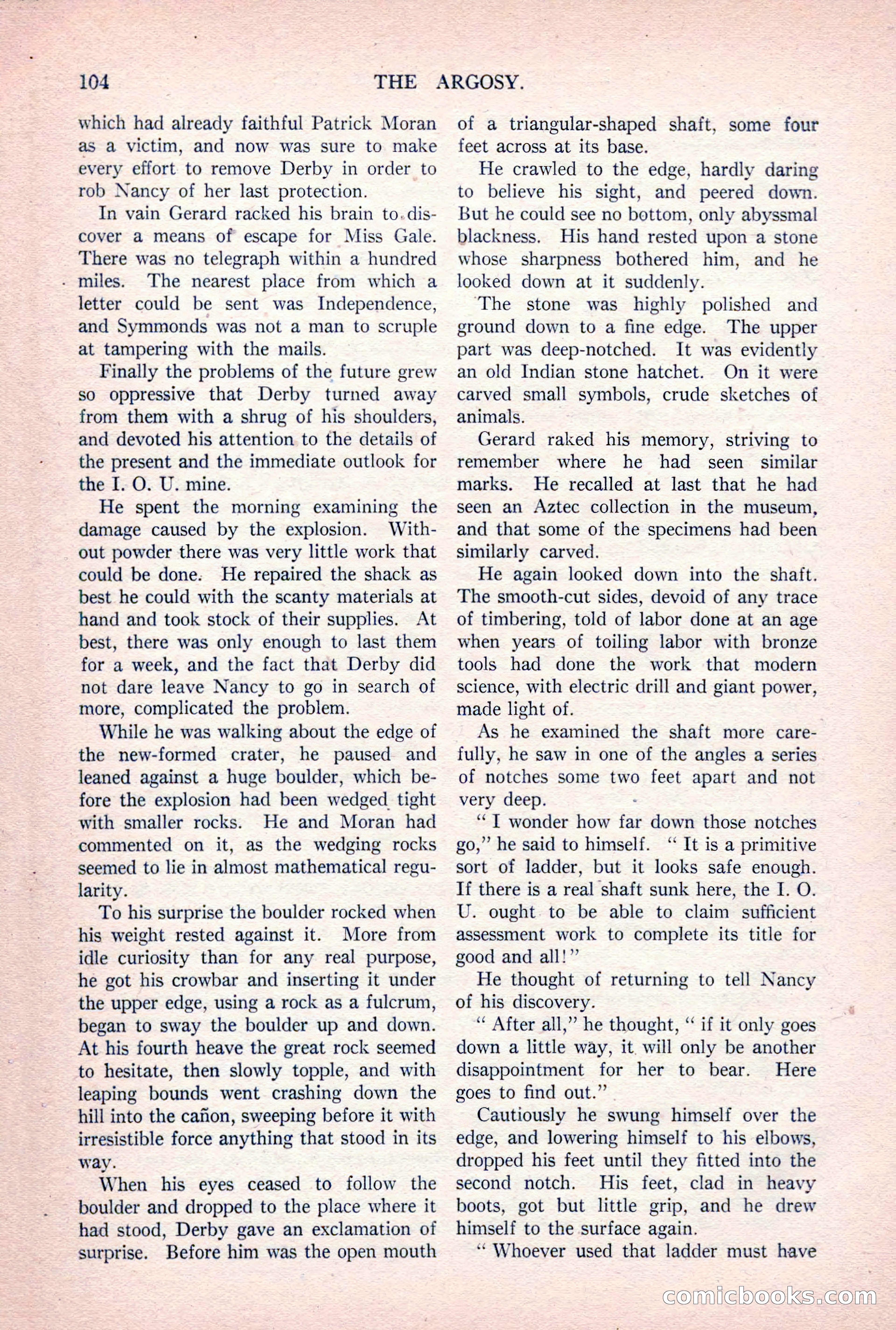 The Argosy, Vol. 84 No. 1 — page 114 of 212