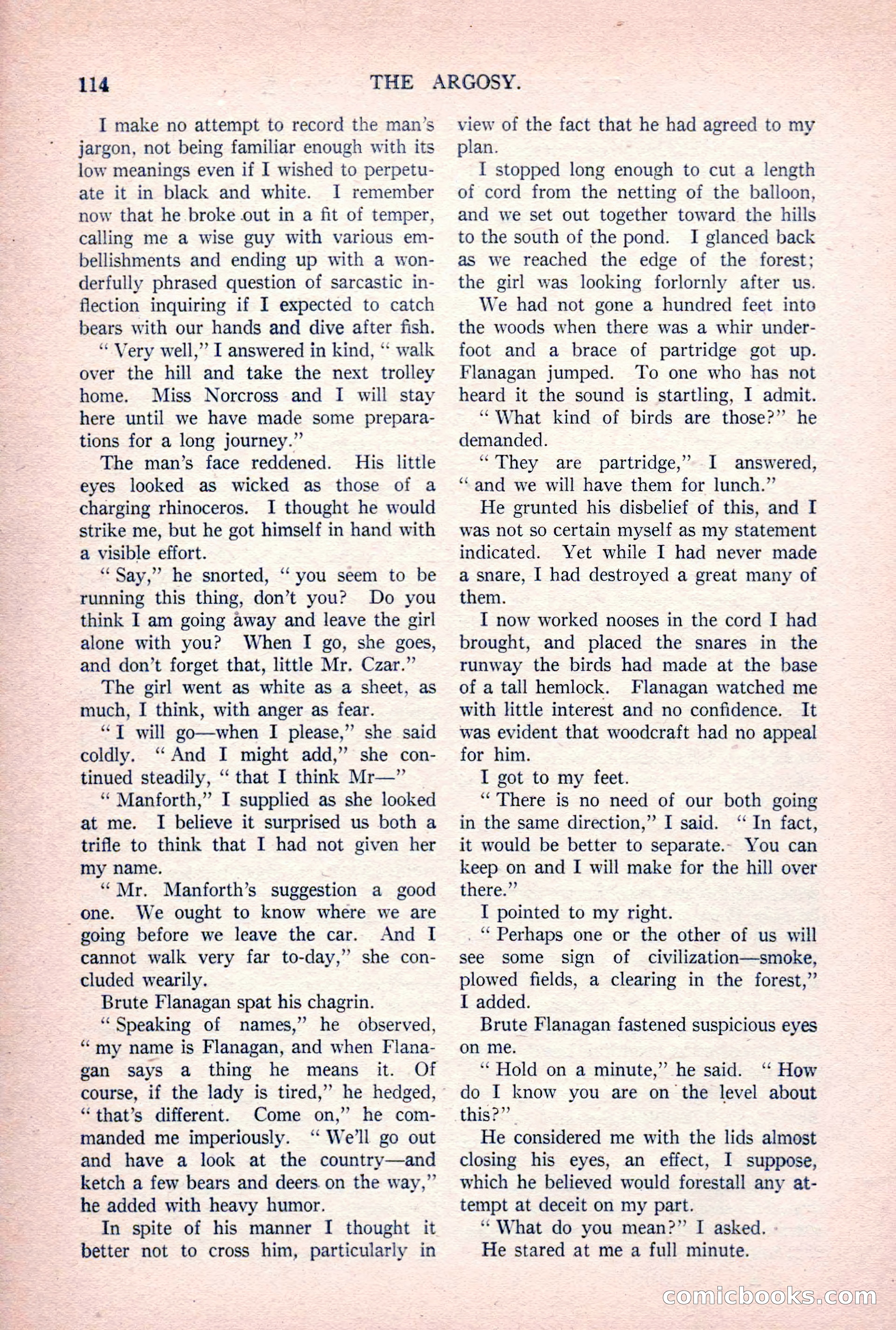 The Argosy, Vol. 84 No. 1 — page 124 of 212