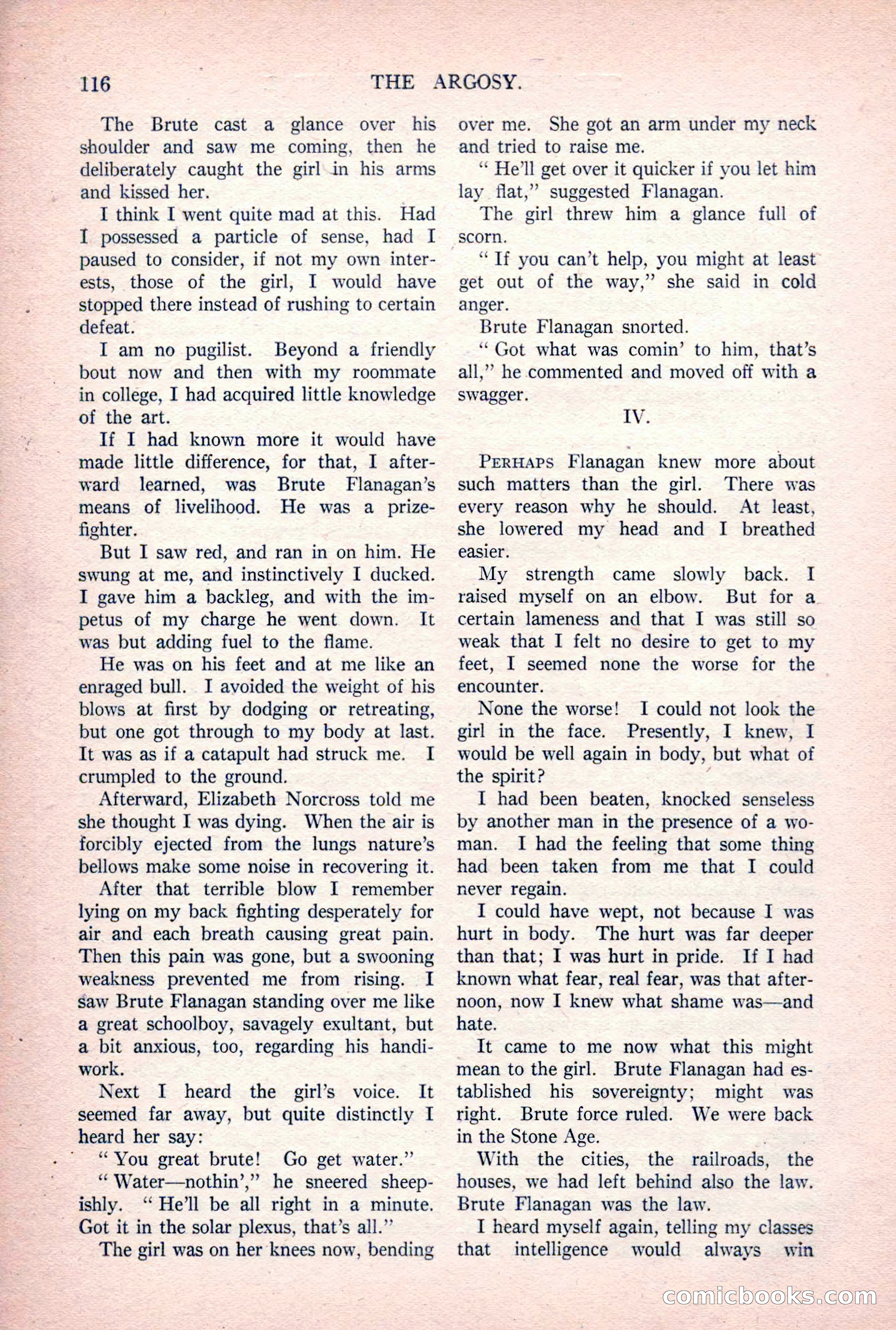 The Argosy, Vol. 84 No. 1 — page 126 of 212