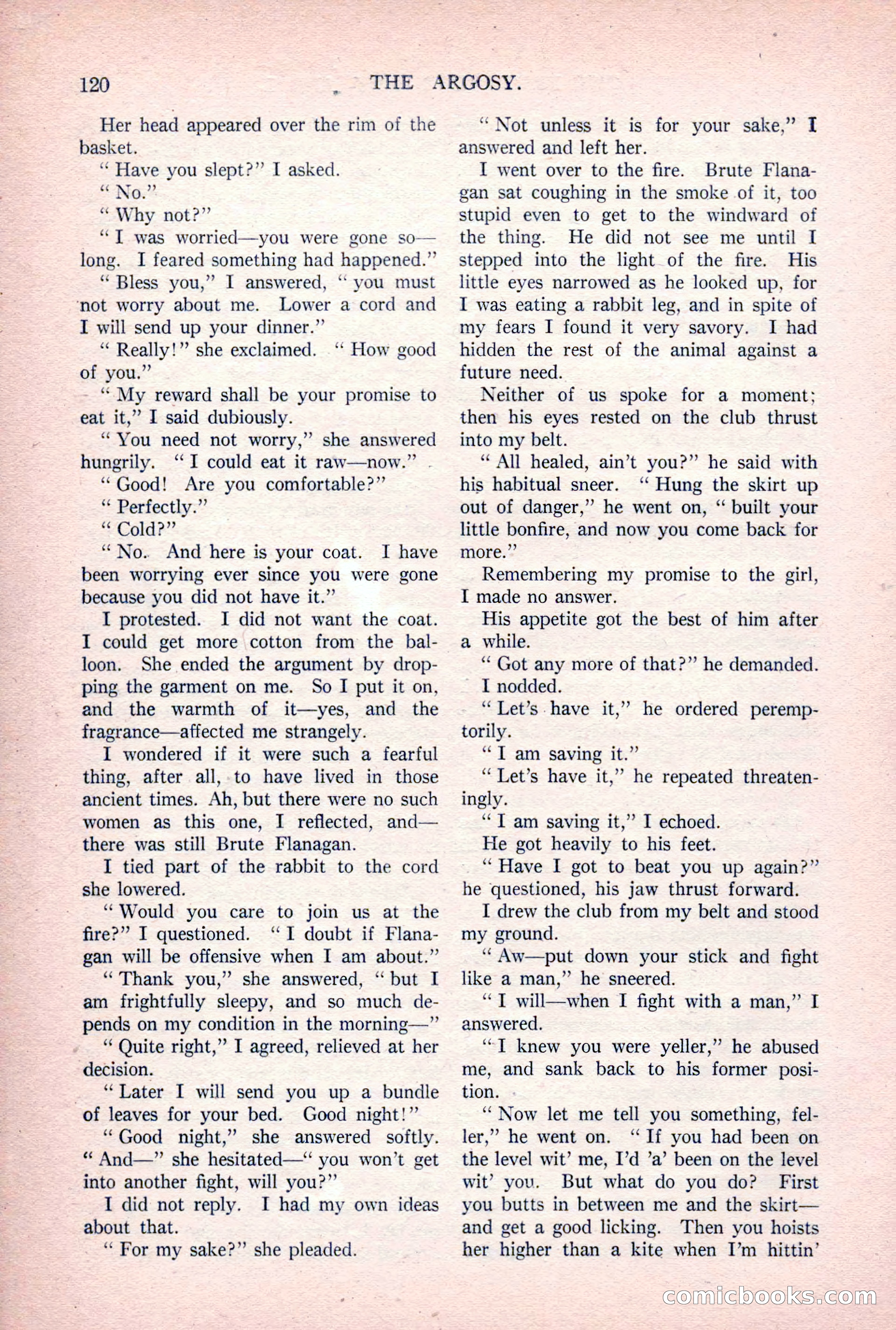 The Argosy, Vol. 84 No. 1 — page 130 of 212
