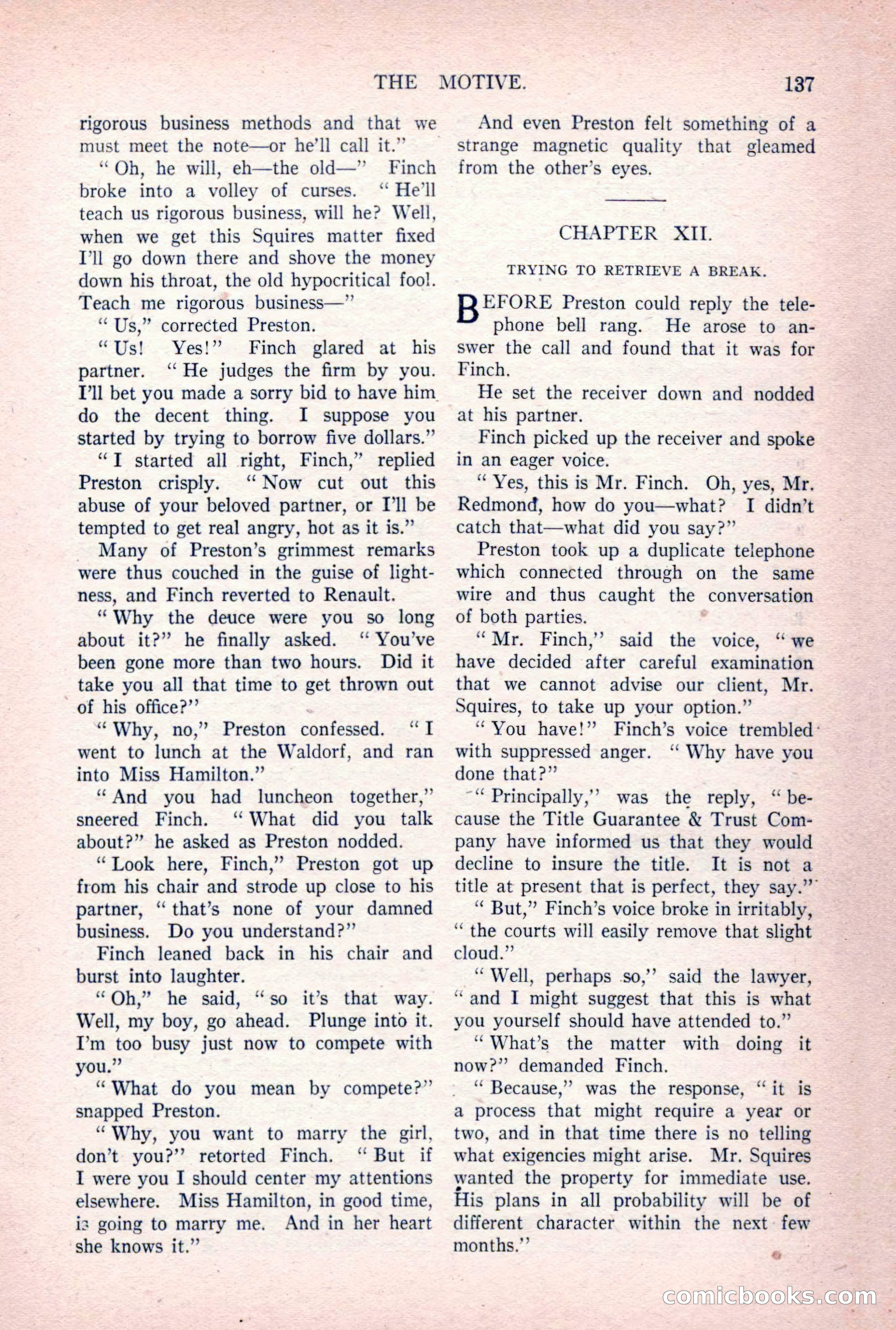 The Argosy, Vol. 84 No. 1 — page 147 of 212