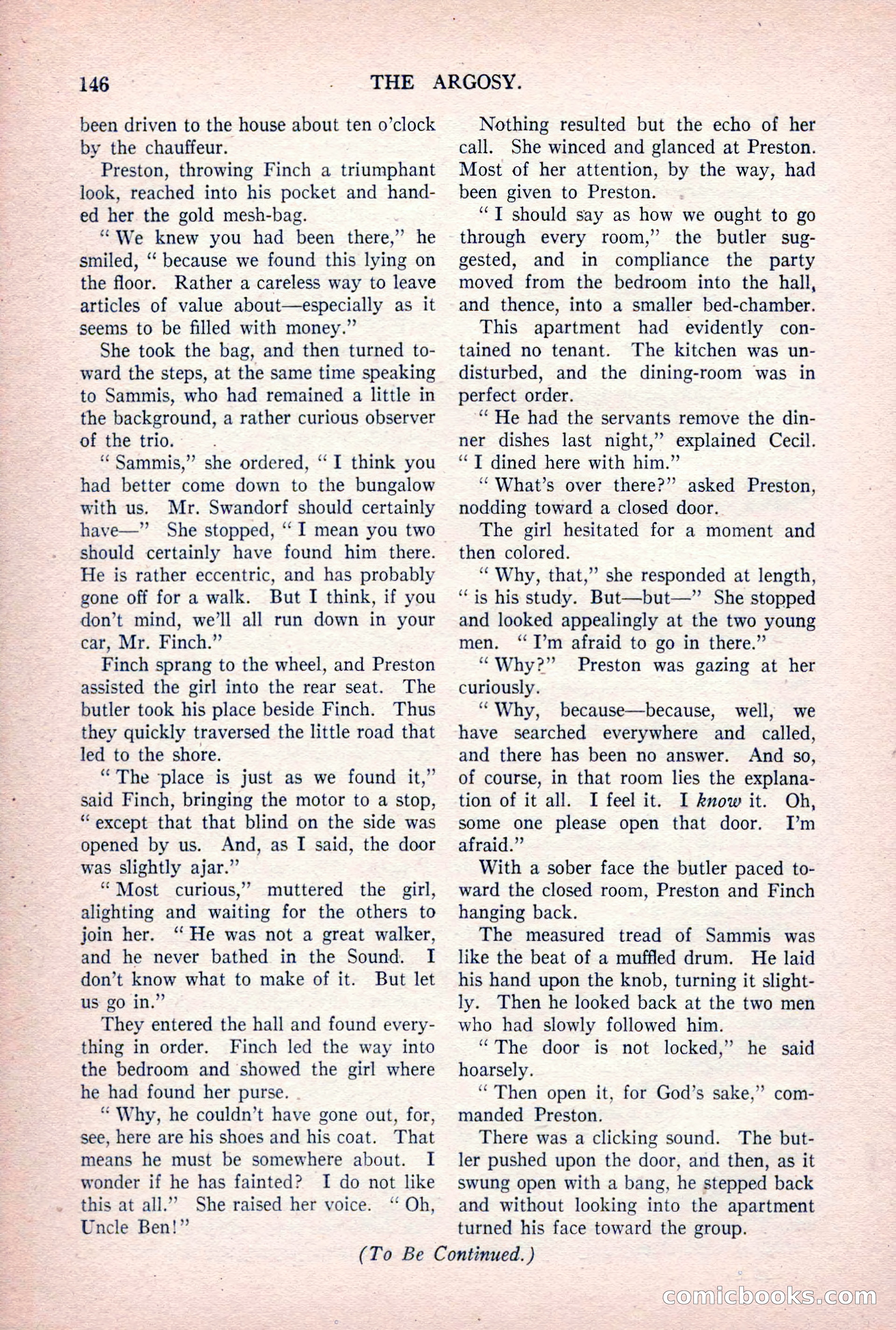 The Argosy, Vol. 84 No. 1 — page 156 of 212