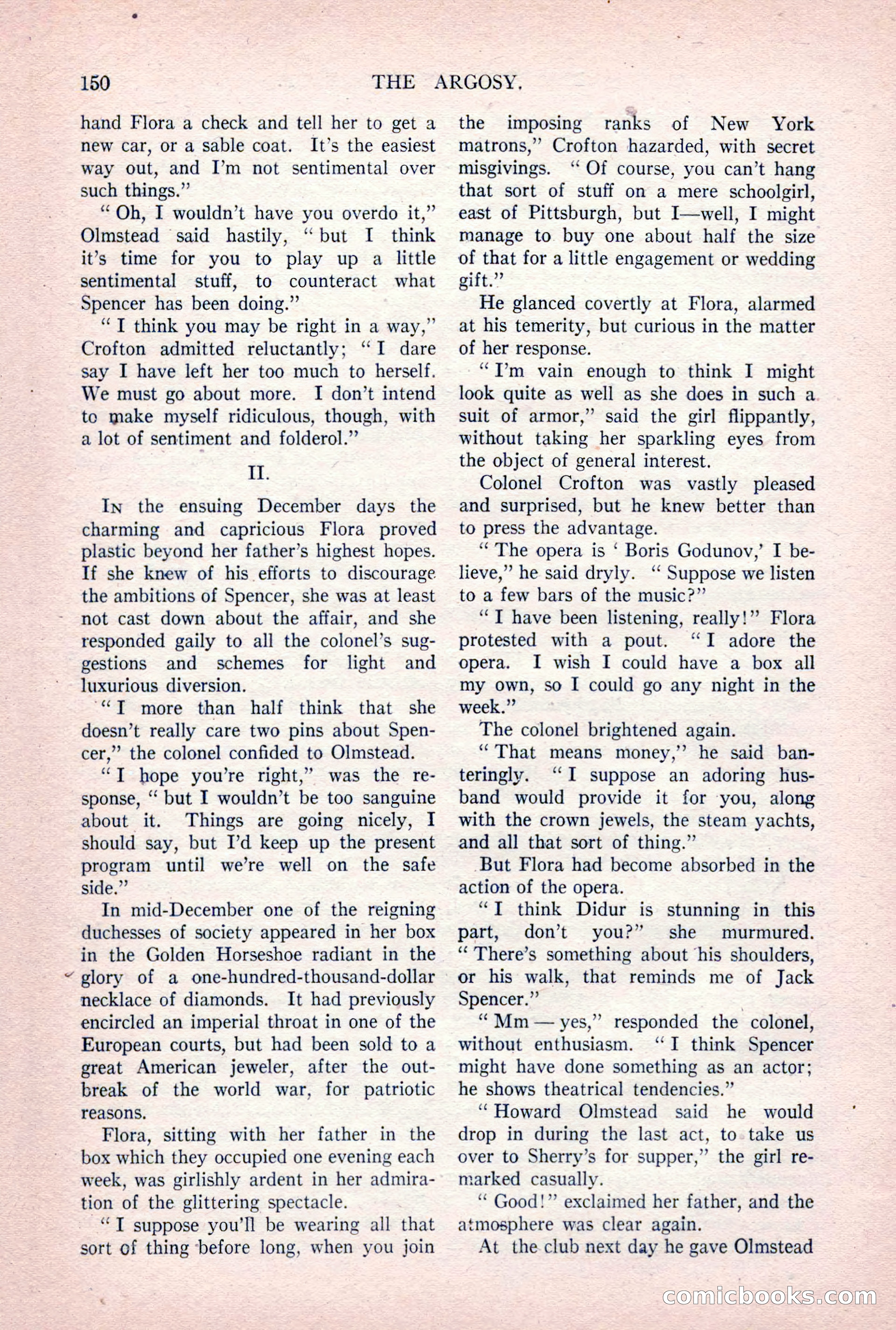 The Argosy, Vol. 84 No. 1 — page 160 of 212
