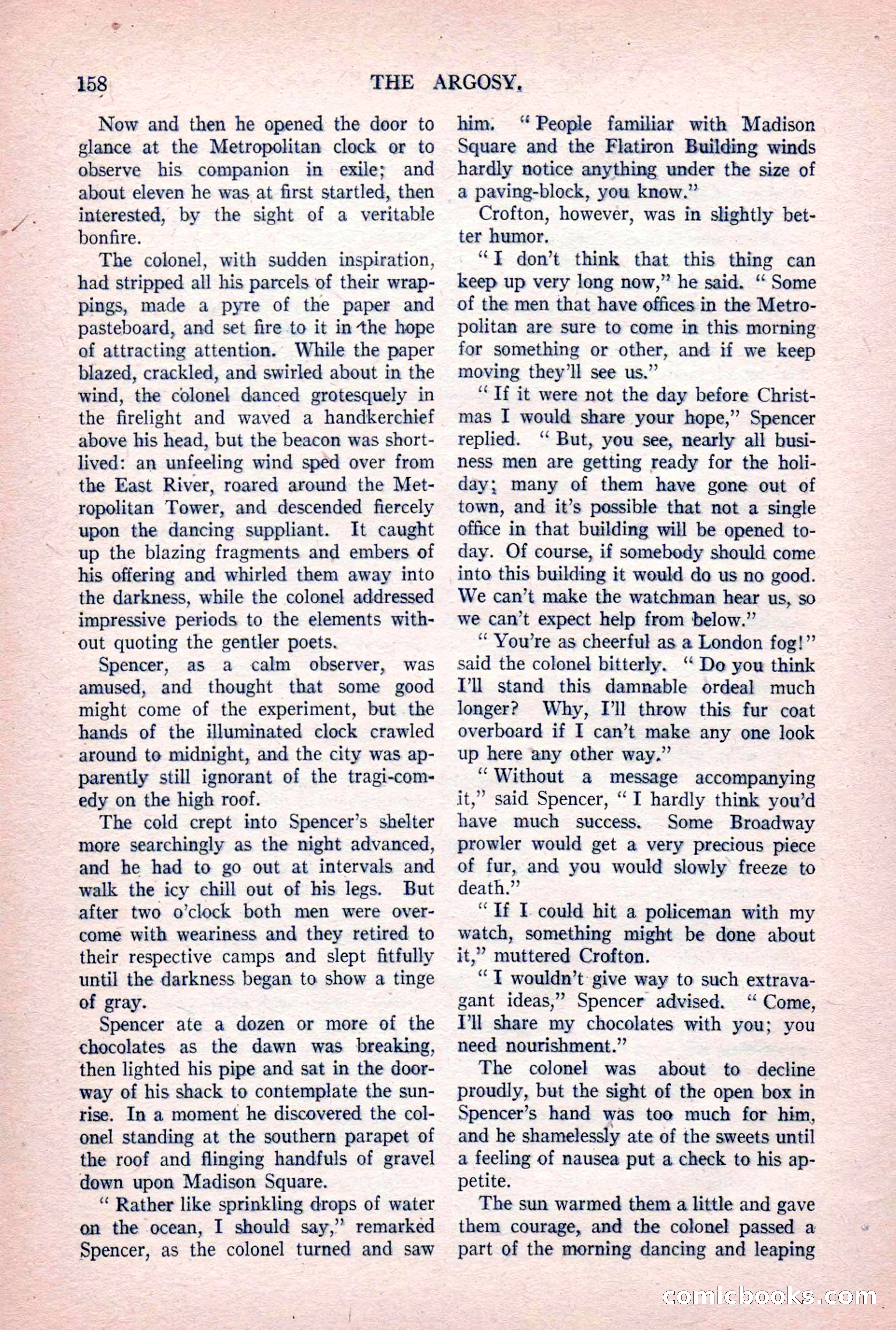 The Argosy, Vol. 84 No. 1 — page 168 of 212