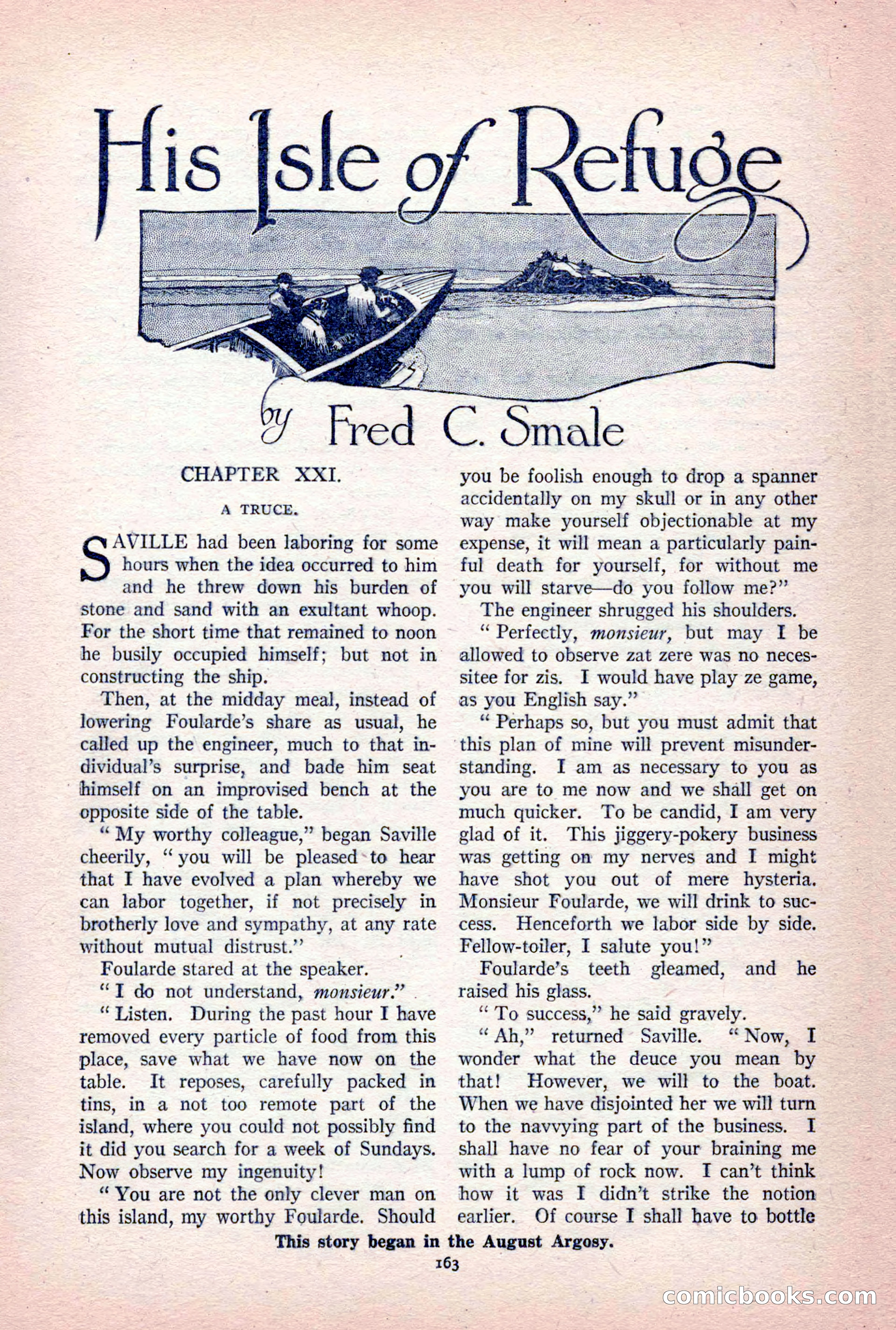 The Argosy, Vol. 84 No. 1 — page 173 of 212