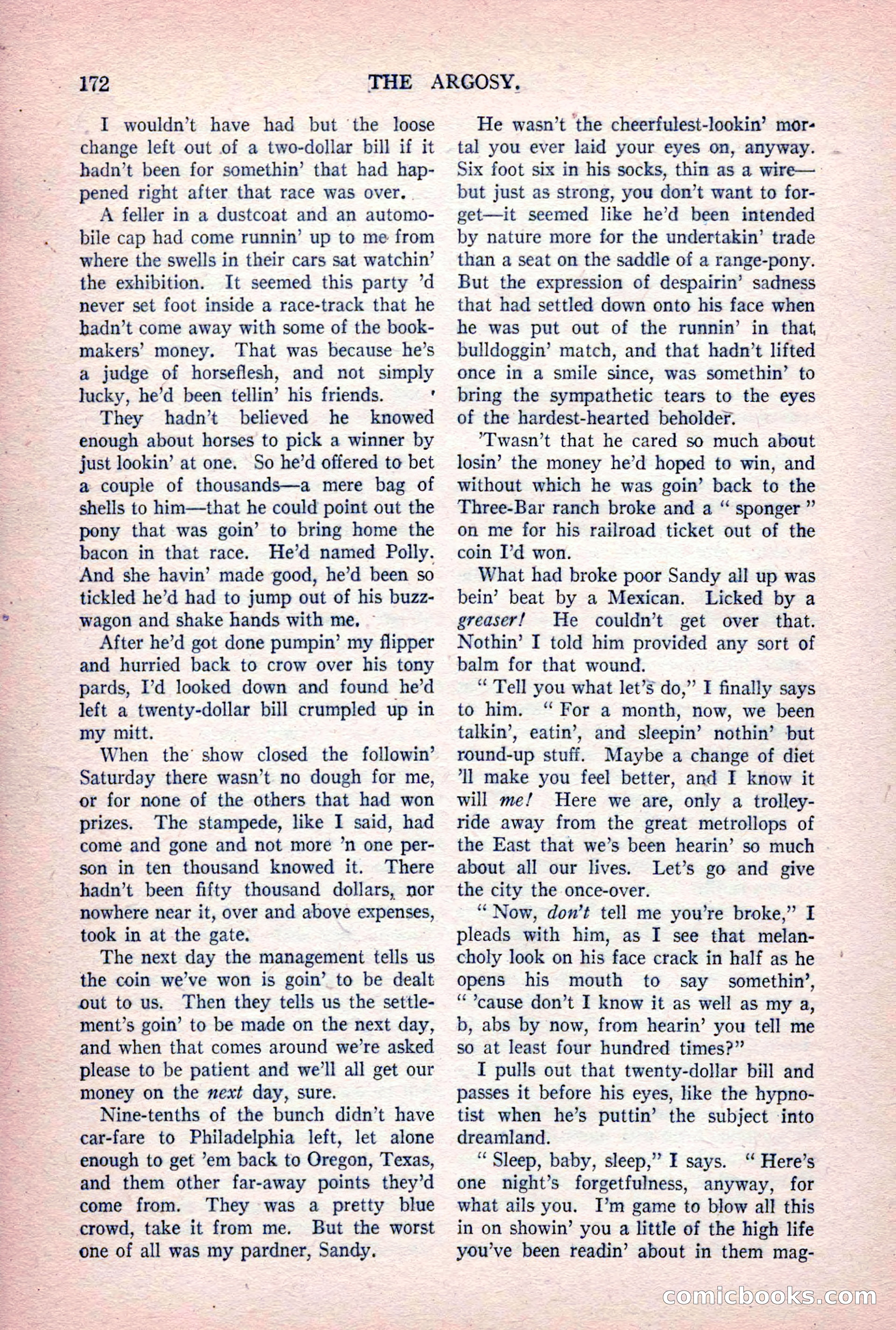 The Argosy, Vol. 84 No. 1 — page 182 of 212