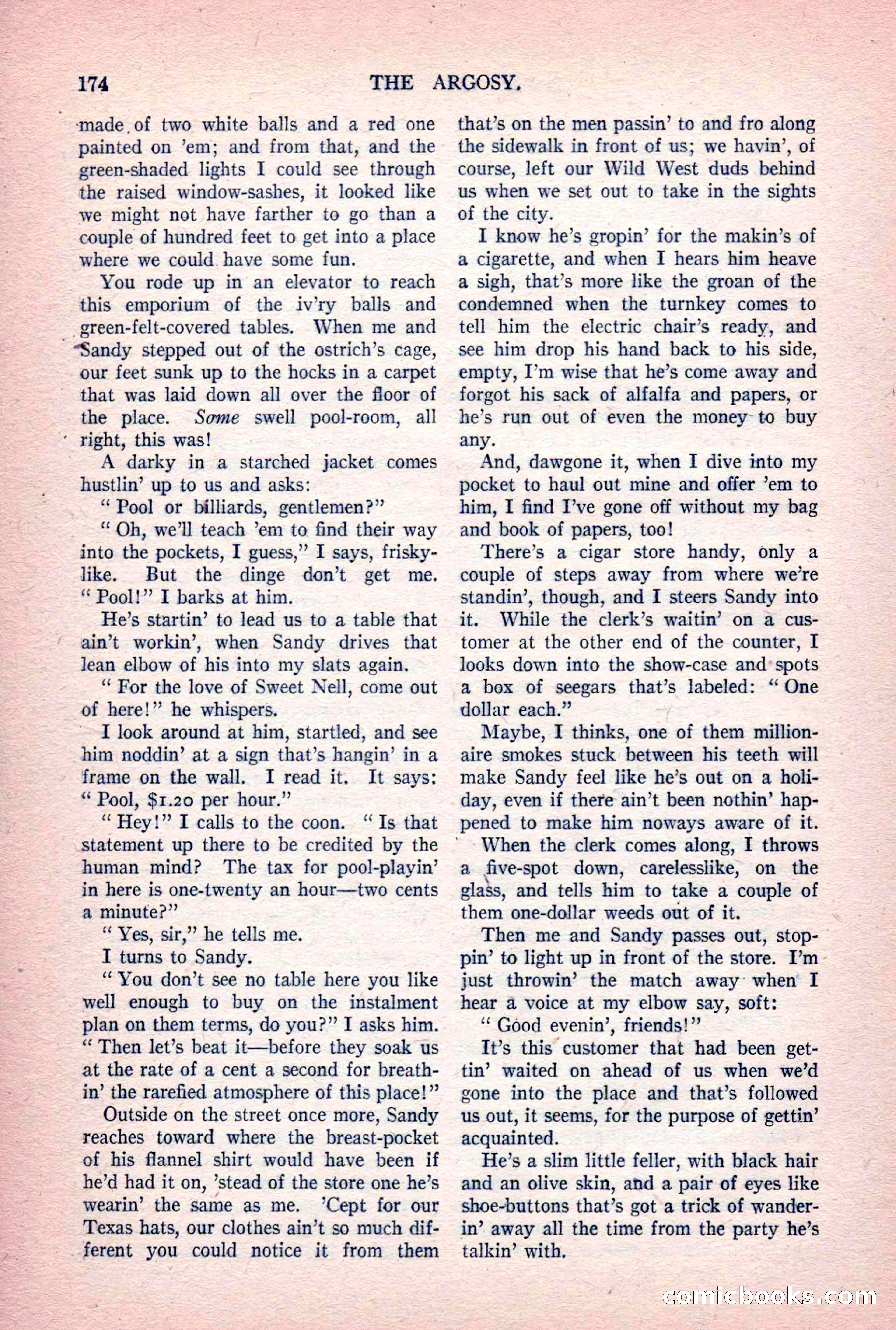 The Argosy, Vol. 84 No. 1 — page 184 of 212