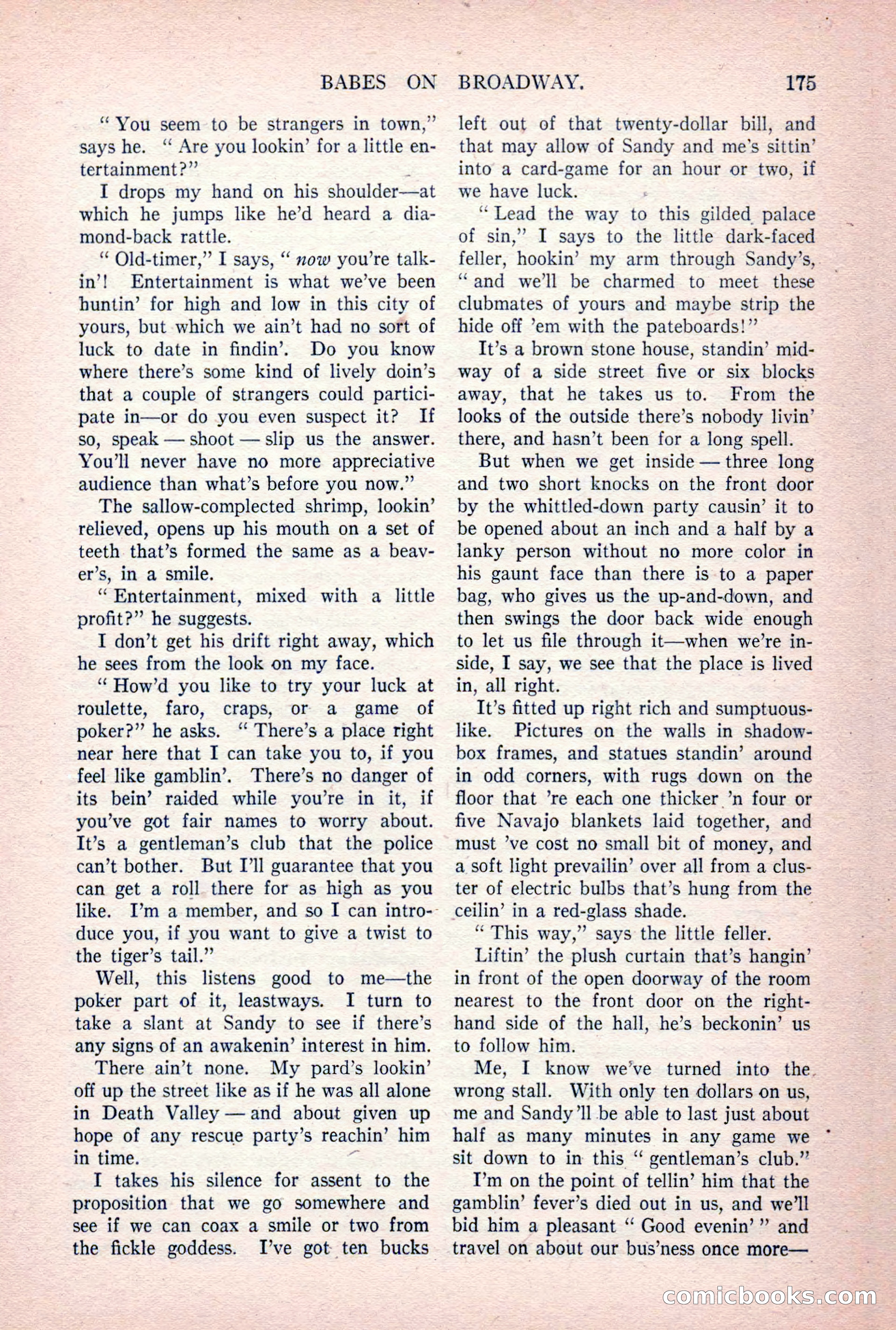 The Argosy, Vol. 84 No. 1 — page 185 of 212