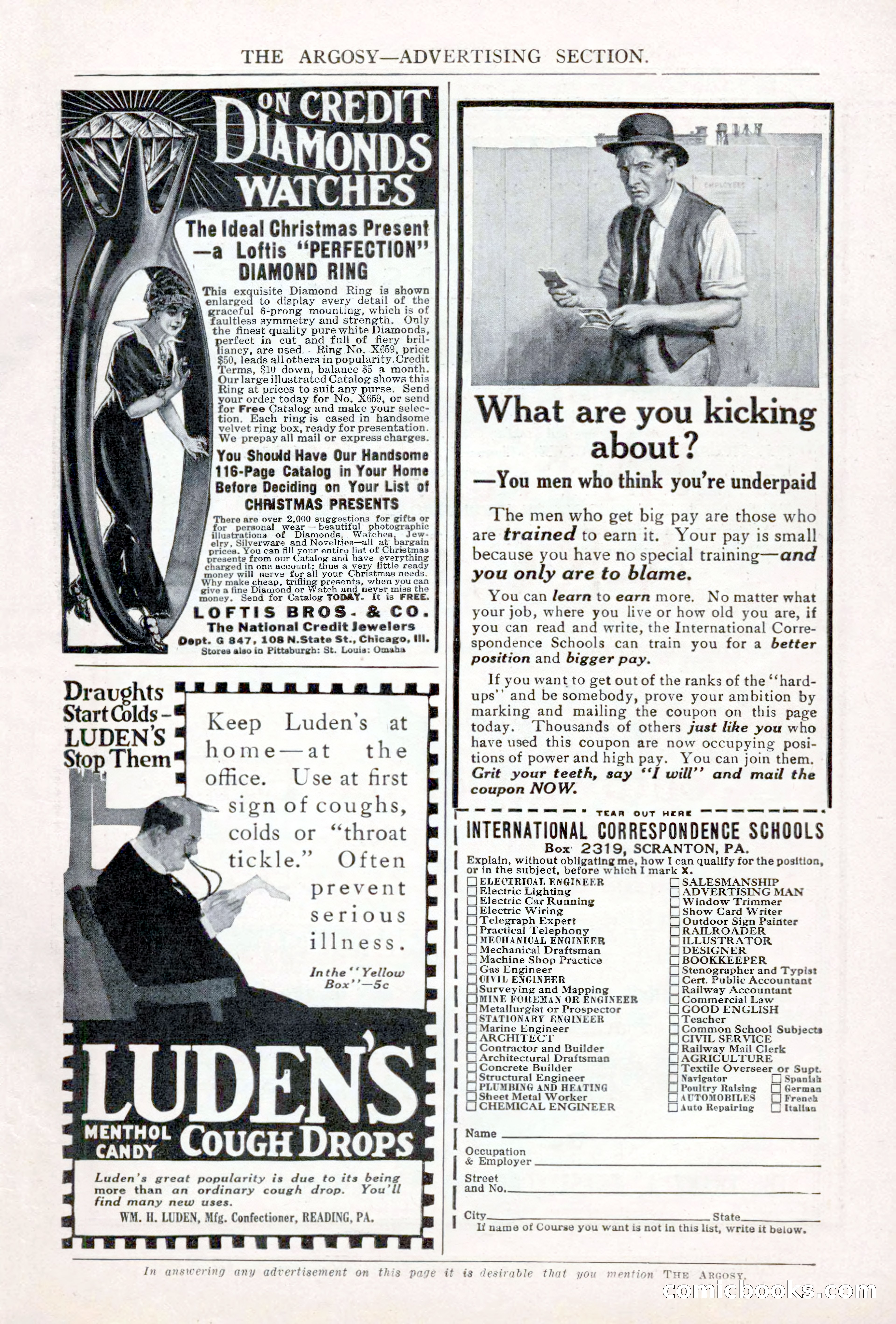 The Argosy, Vol. 84 No. 1 — page 207 of 212