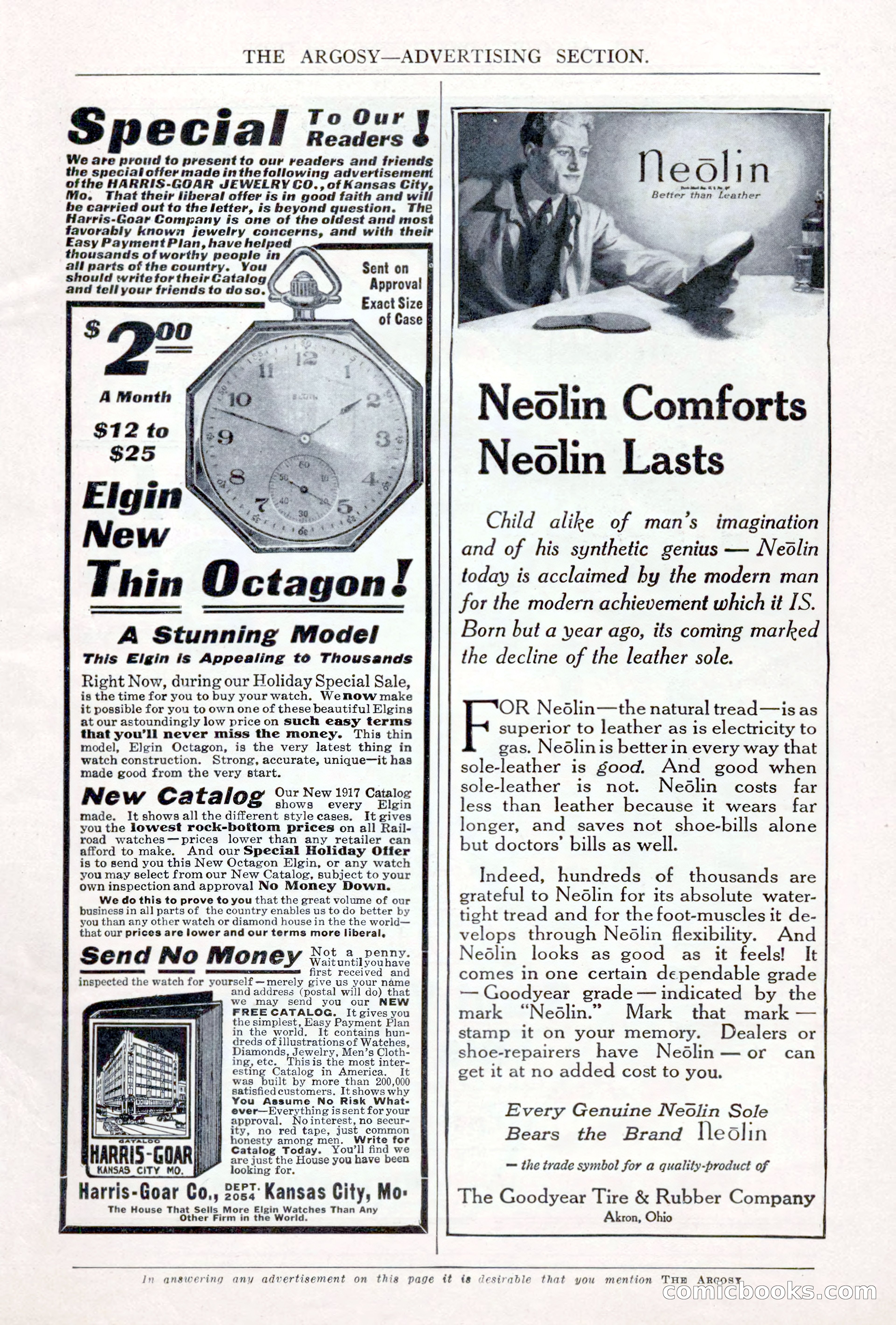 The Argosy, Vol. 84 No. 1 — page 209 of 212