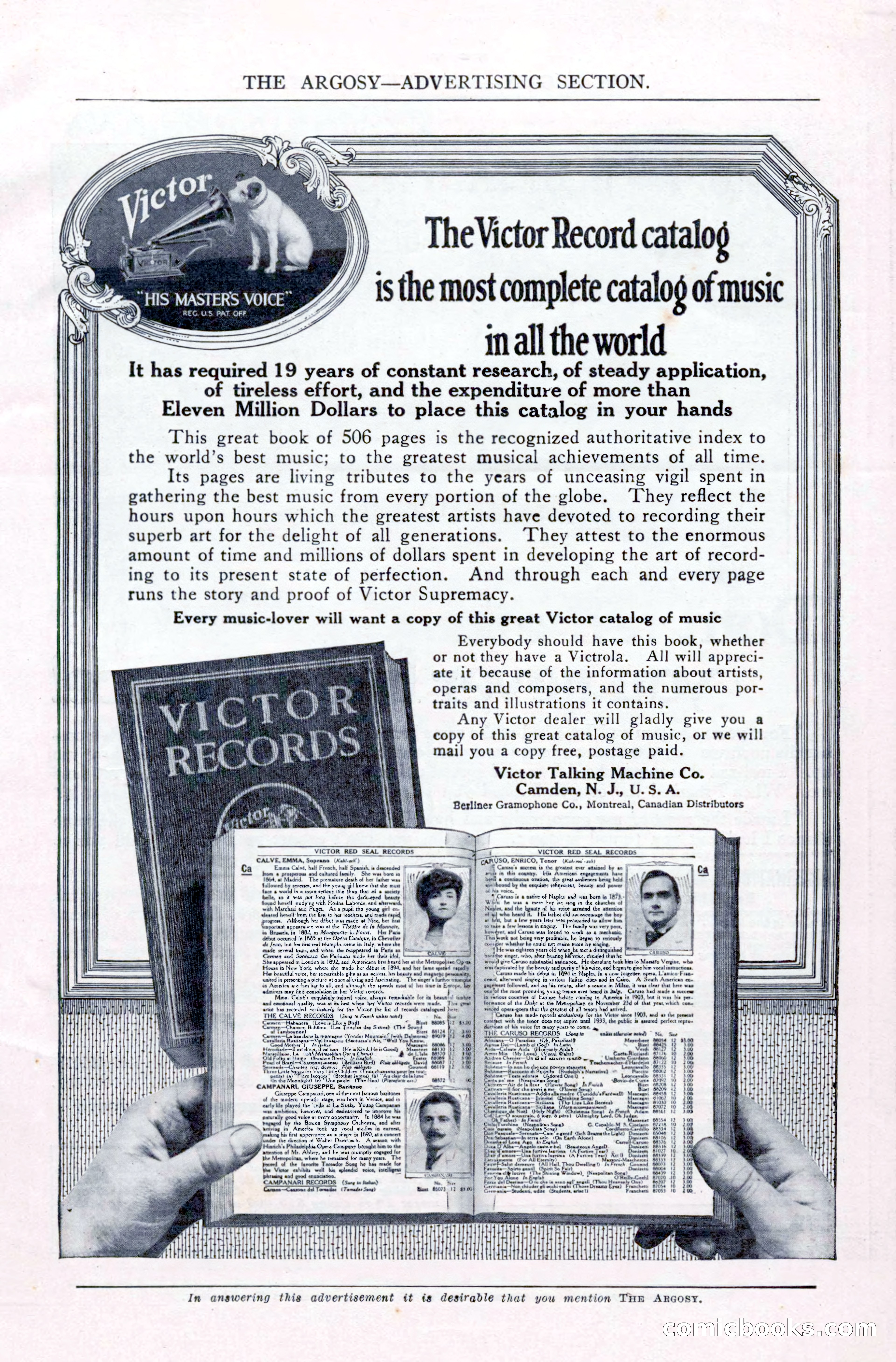 The Argosy, Vol. 84 No. 2 — page 3 of 192