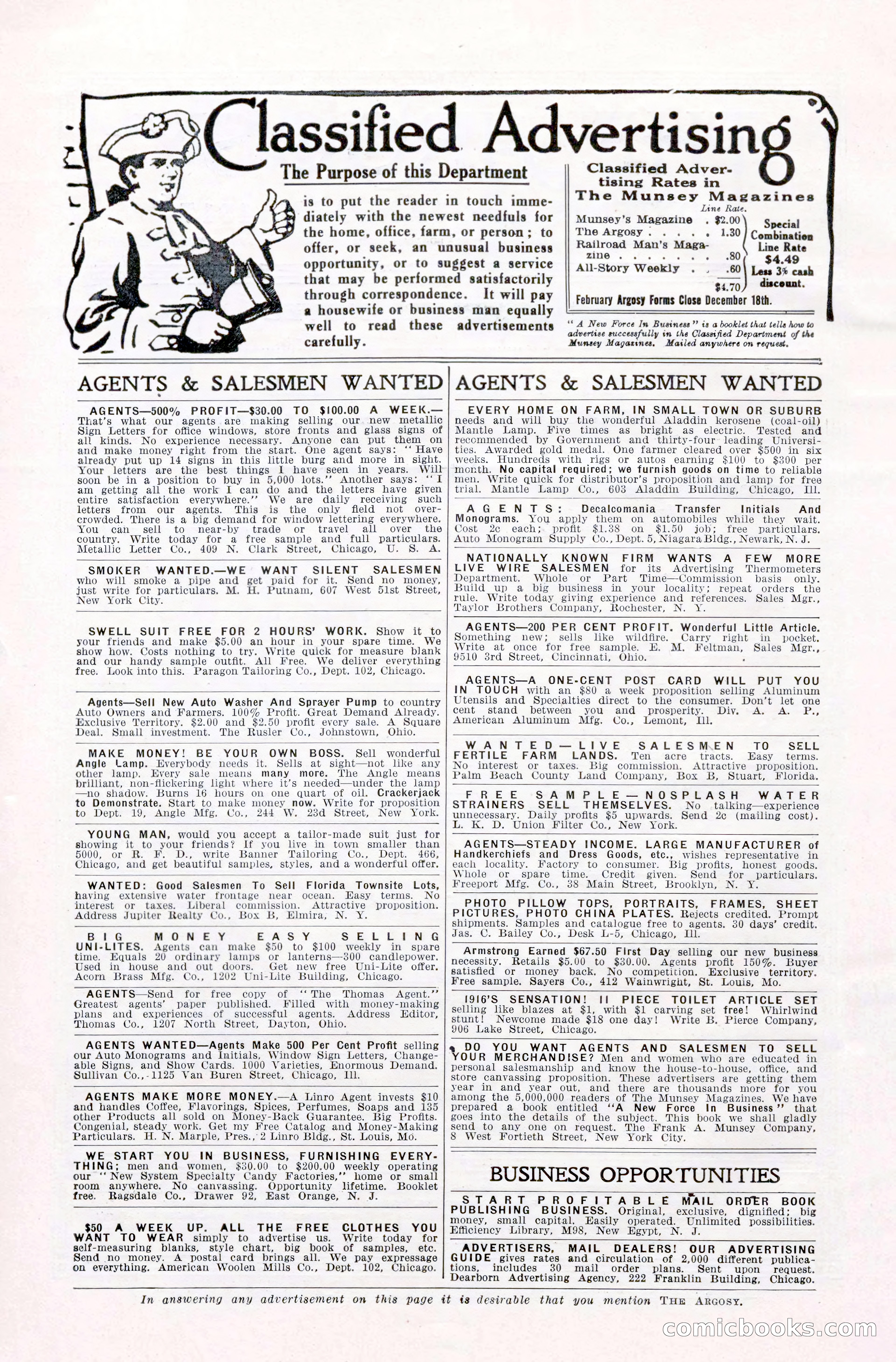 The Argosy, Vol. 84 No. 2 — page 6 of 192