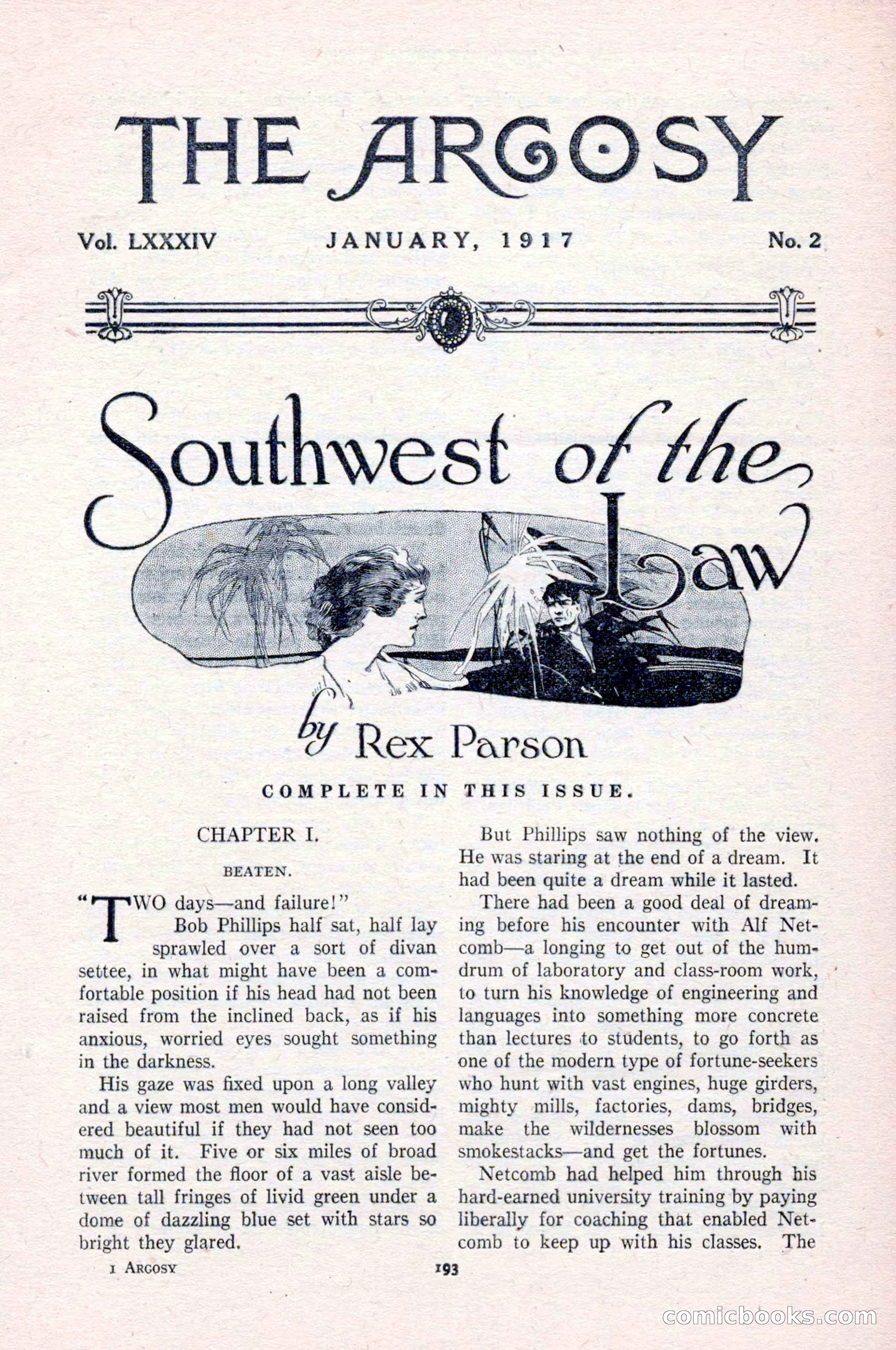 The Argosy, Vol. 84 No. 2 — page 11 of 192