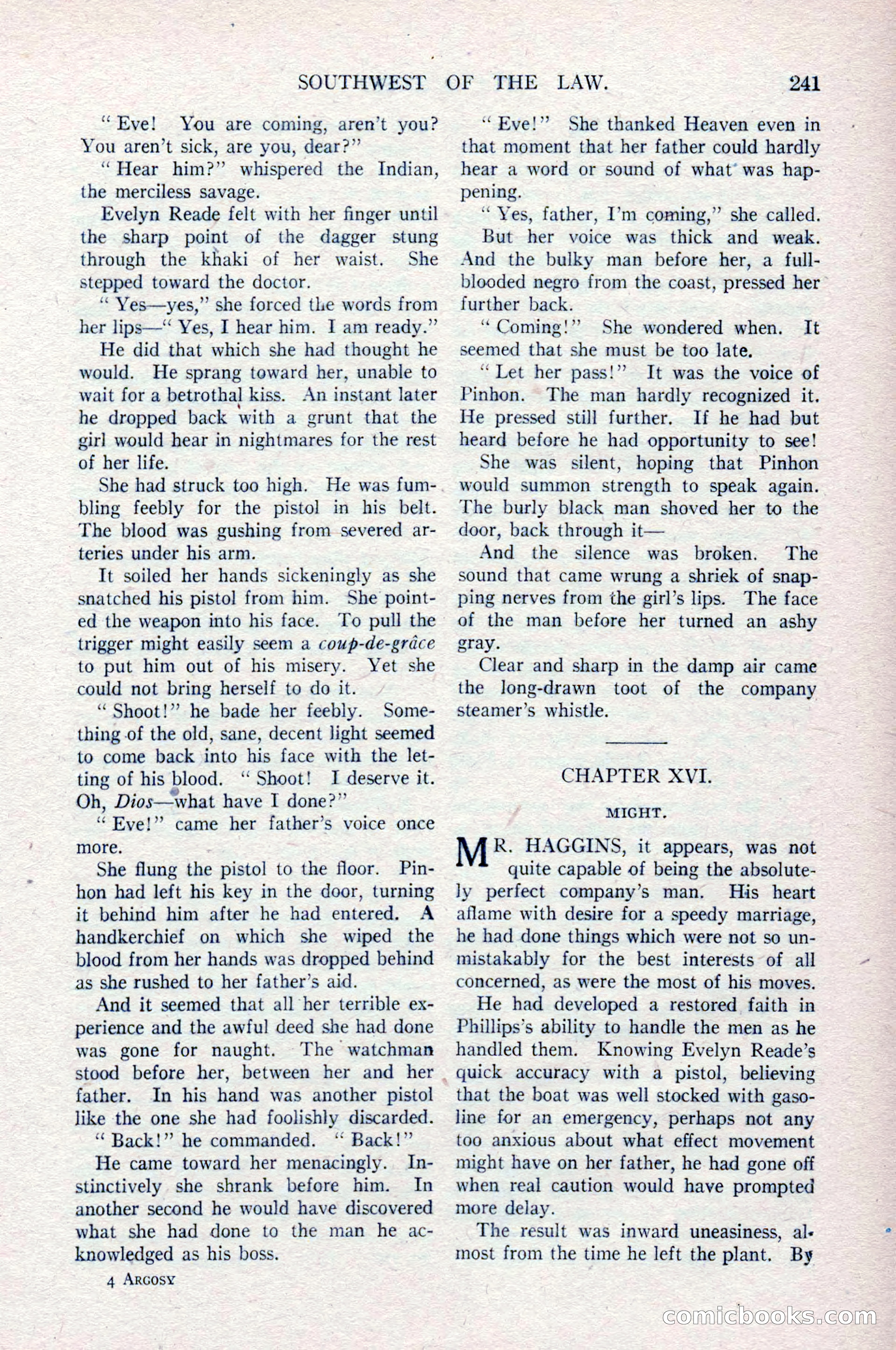The Argosy, Vol. 84 No. 2 — page 59 of 192