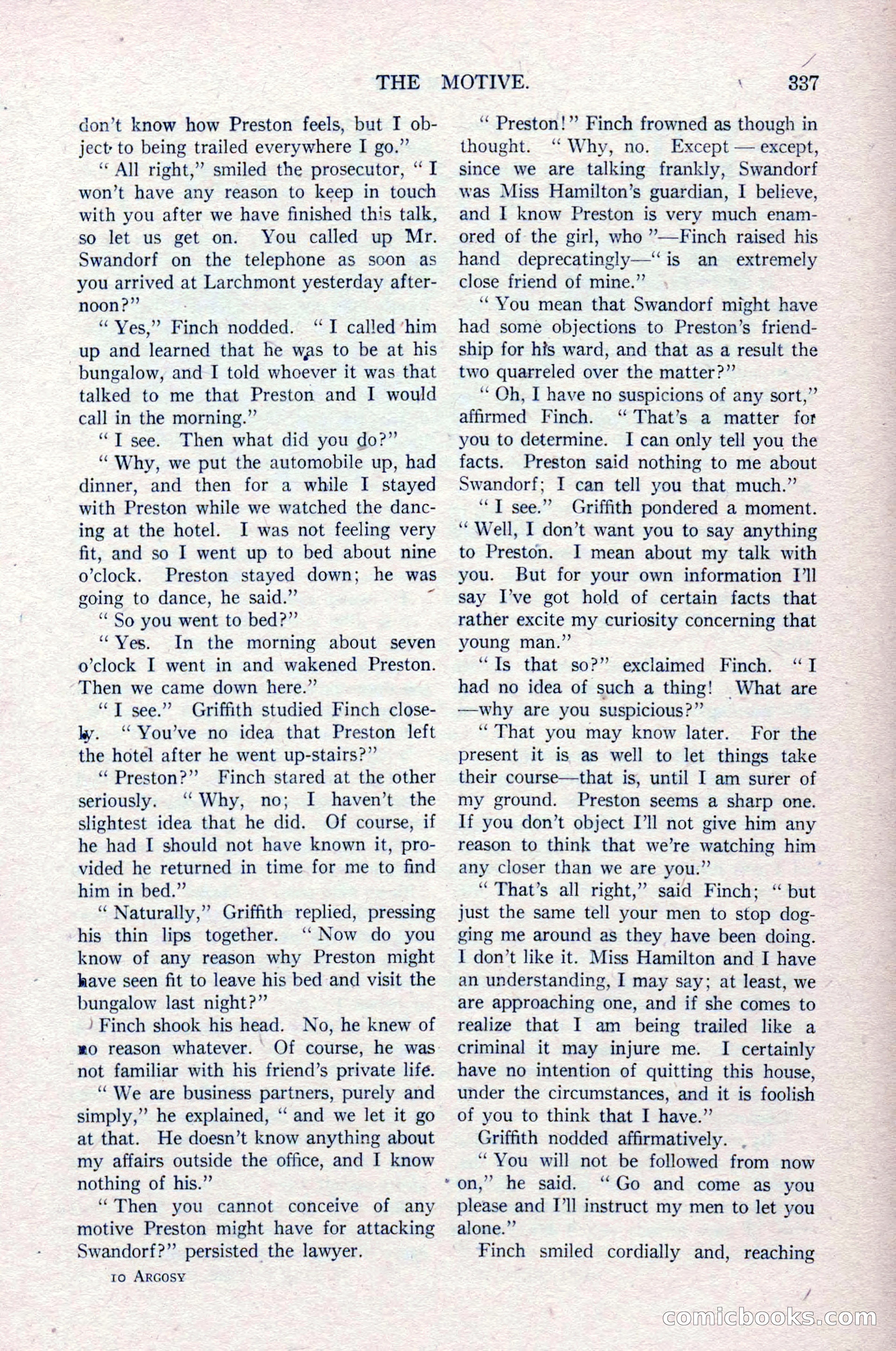 The Argosy, Vol. 84 No. 2 — page 155 of 192