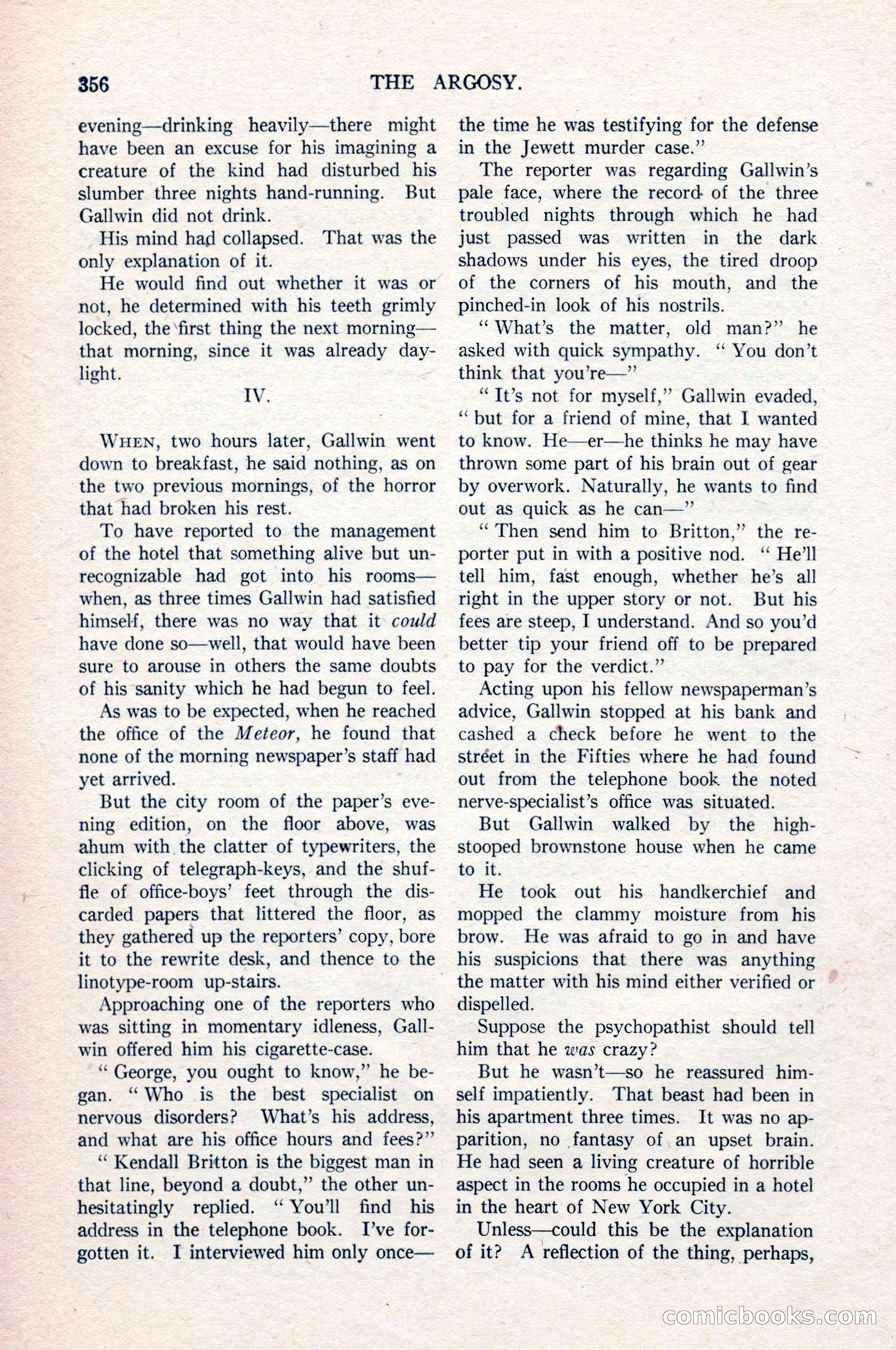 The Argosy, Vol. 84 No. 2 — page 174 of 192