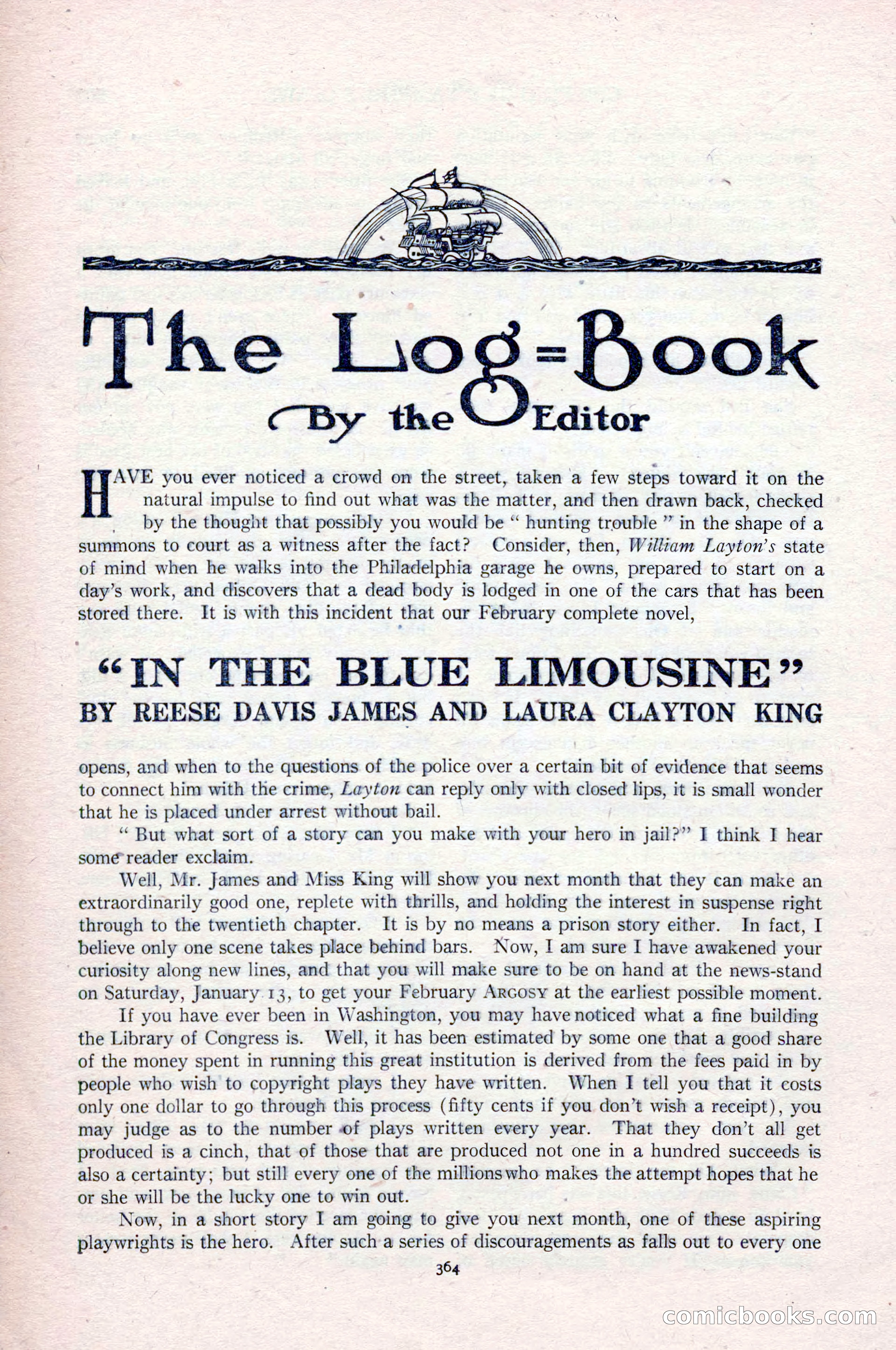 The Argosy, Vol. 84 No. 2 — page 182 of 192