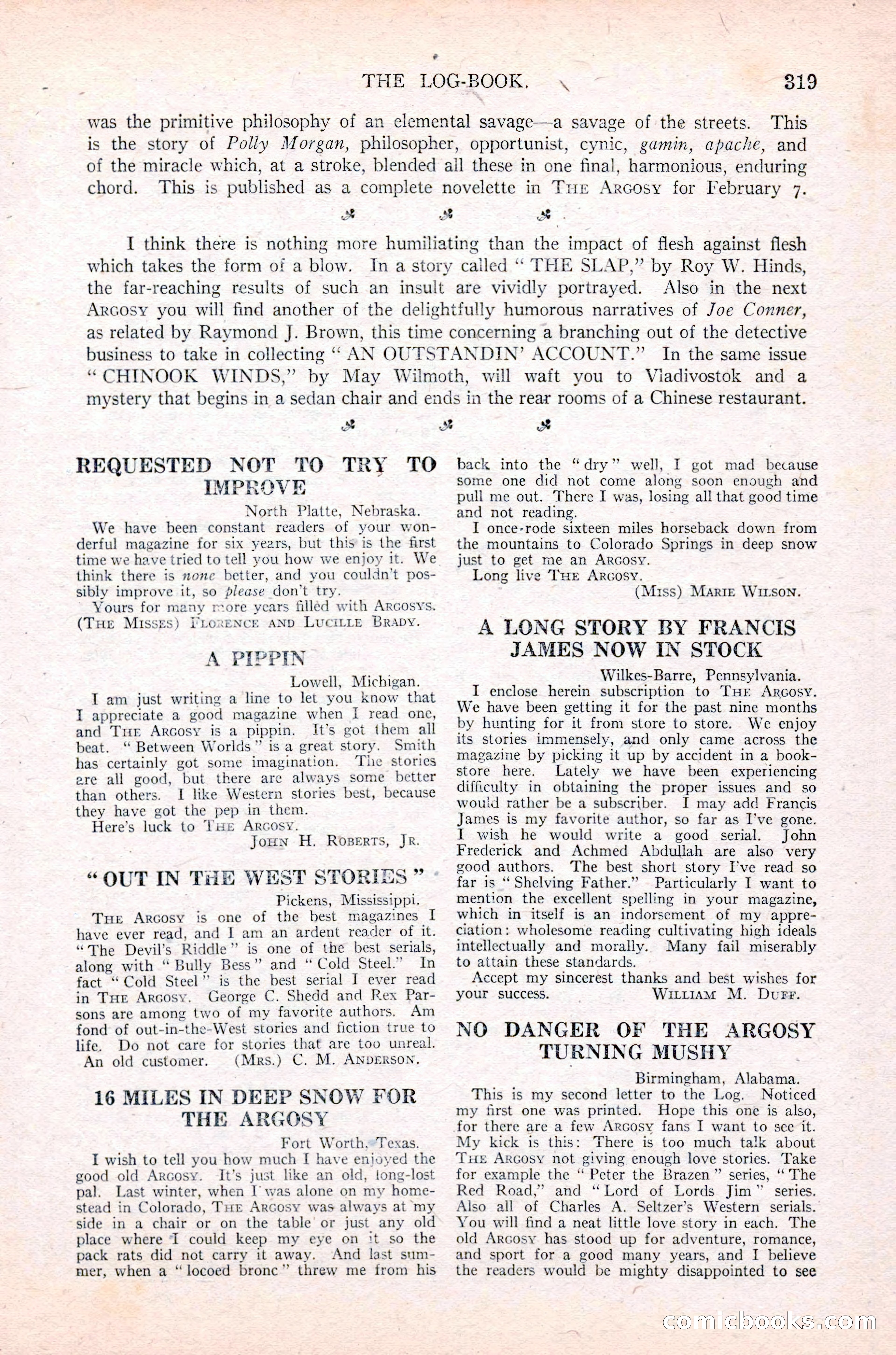Argosy, Vol. 117, No. 2 — page 169 of 176