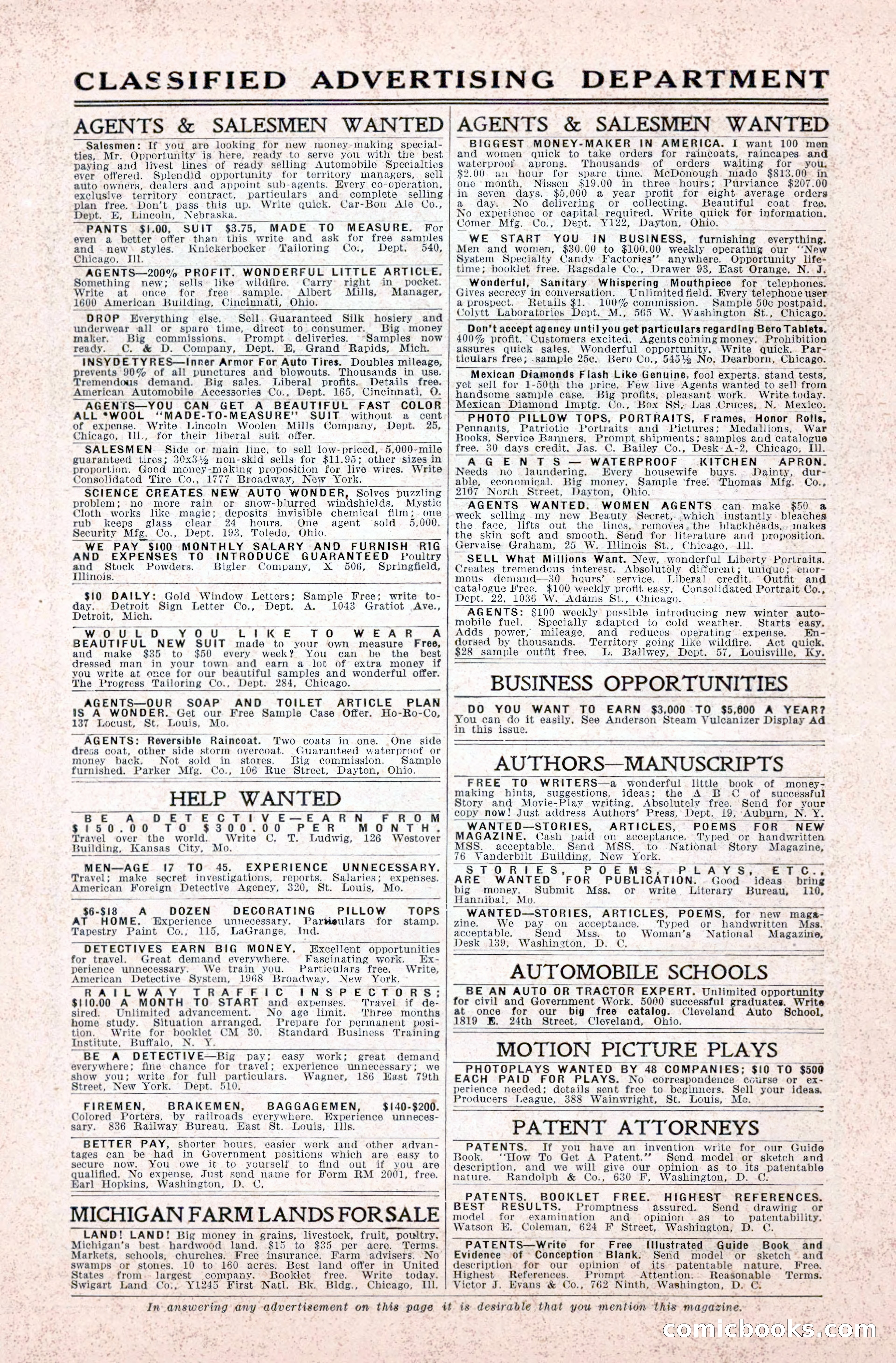Argosy, Vol. 117, No. 3 — page 6 of 188