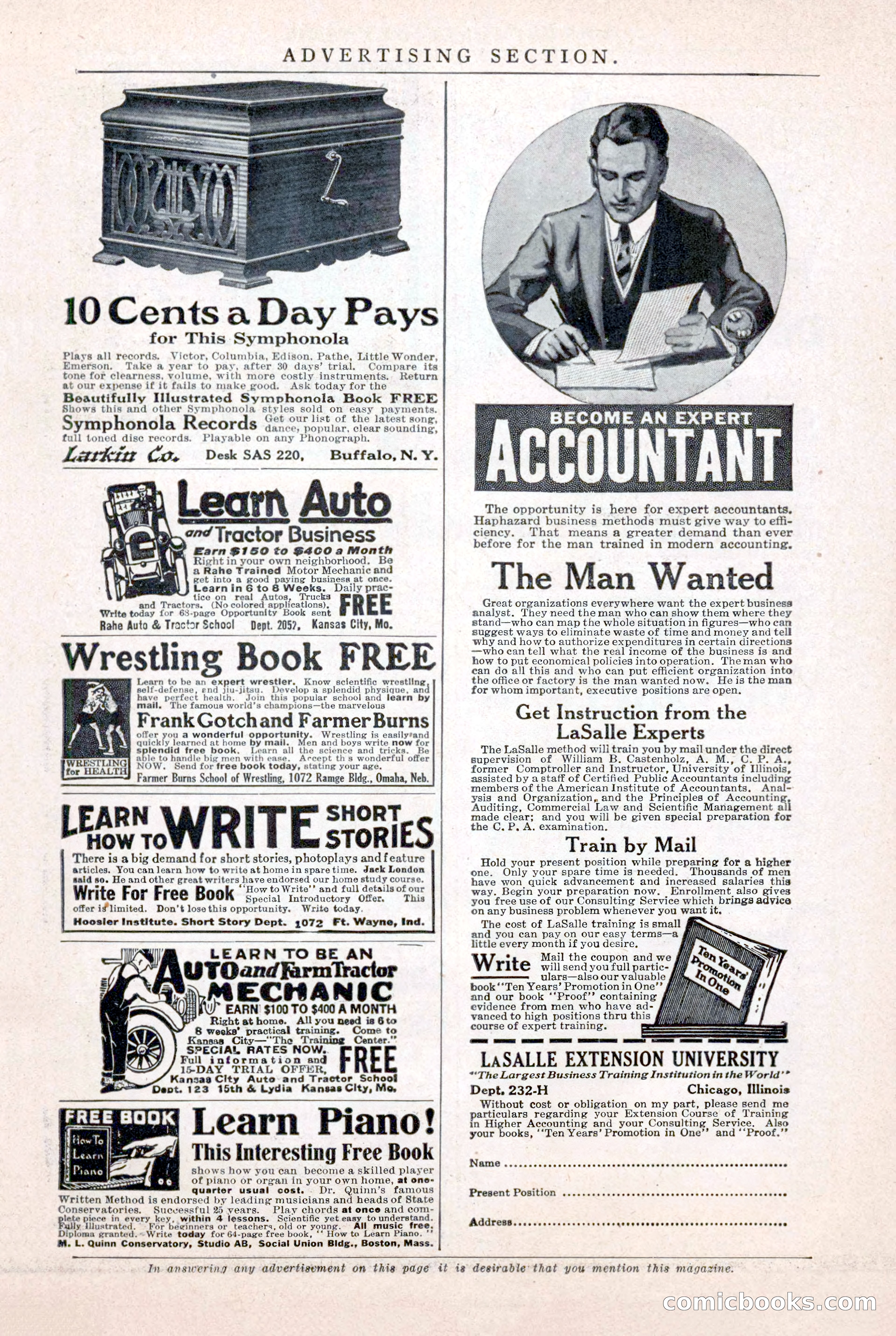 Argosy, Vol. 117, No. 3 — page 183 of 188