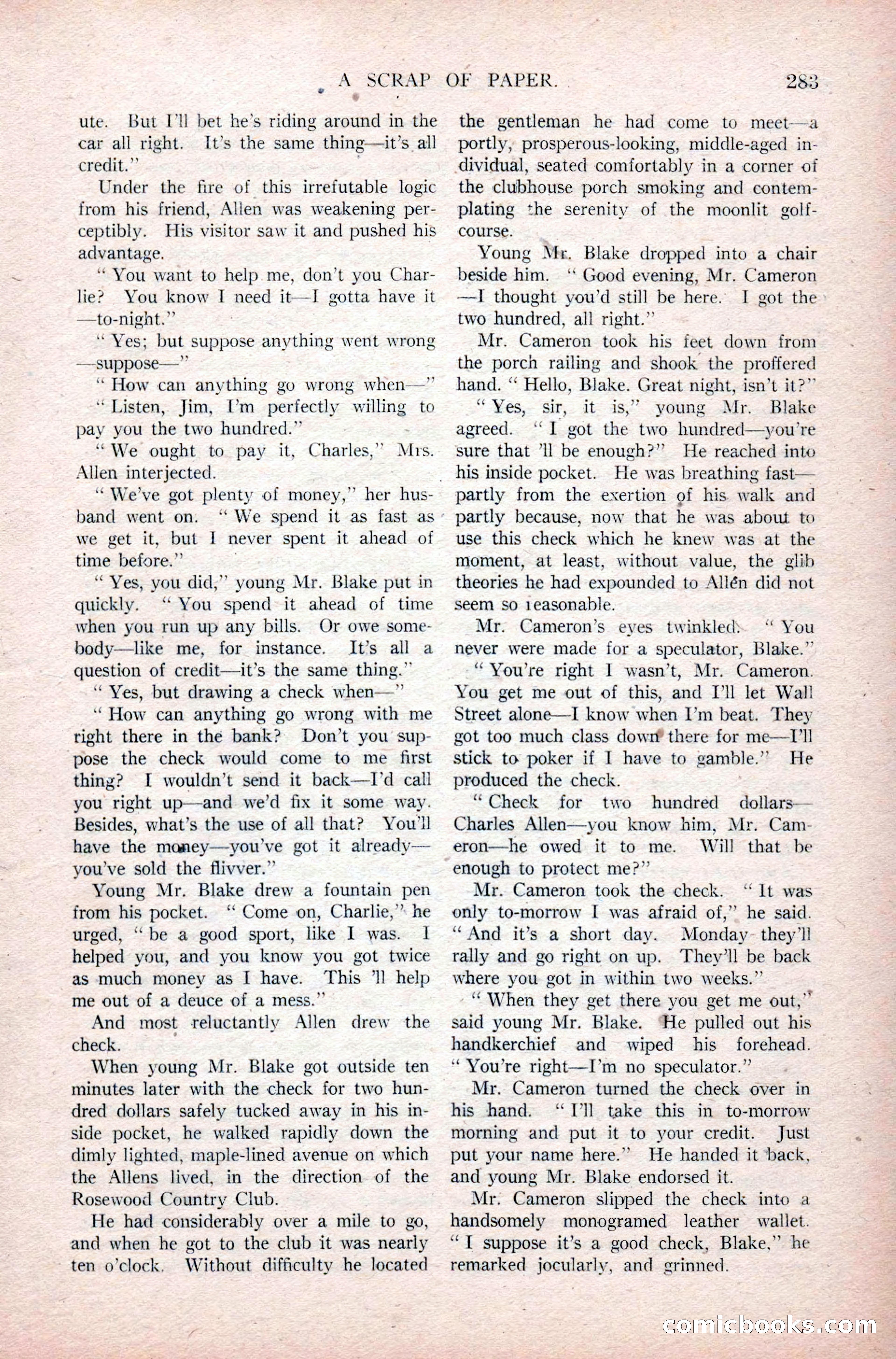 Argosy, Vol. 118, No. 2 — page 133 of 180