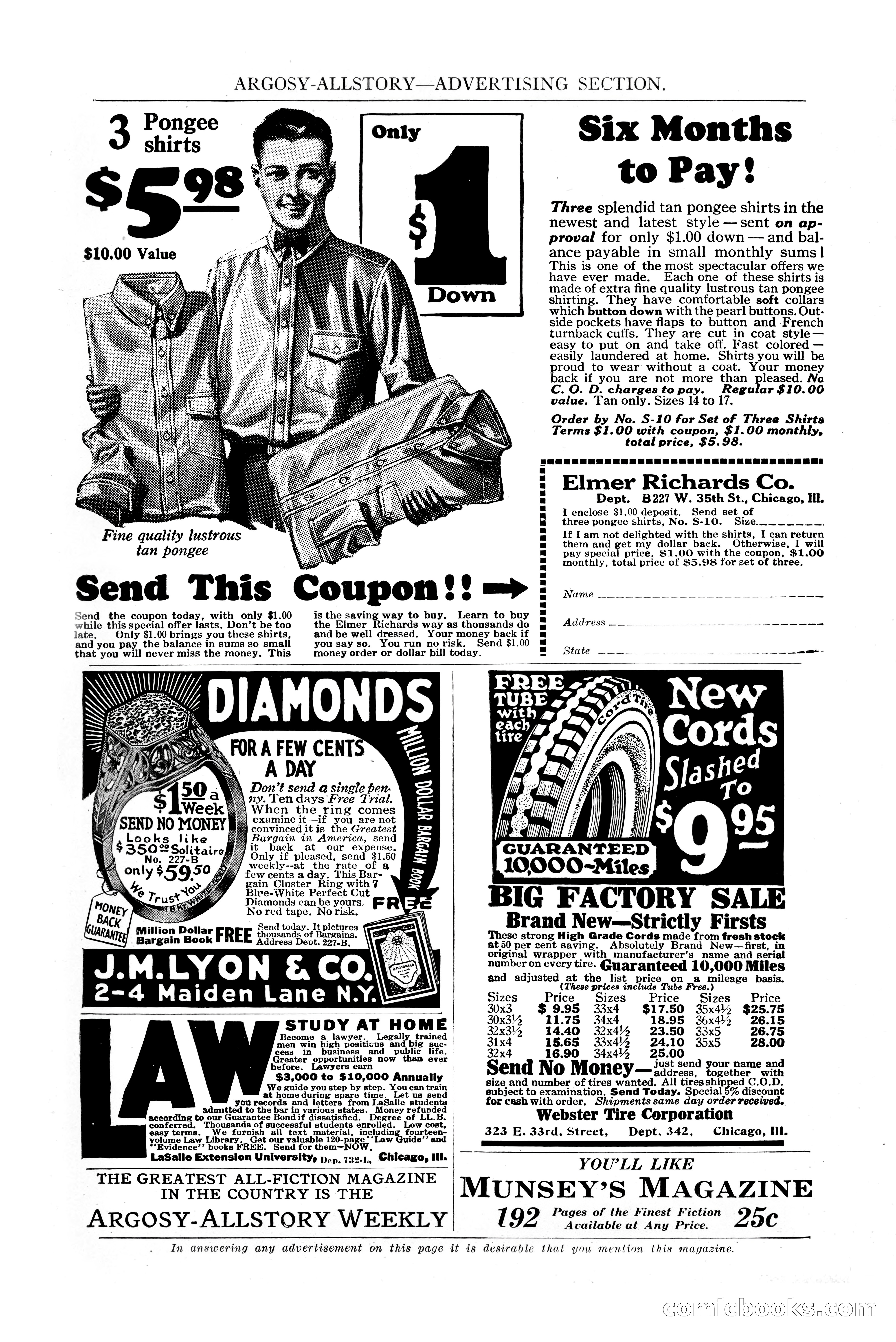Argosy All-Story Weekly, July 8, 1922 — page 9 of 176