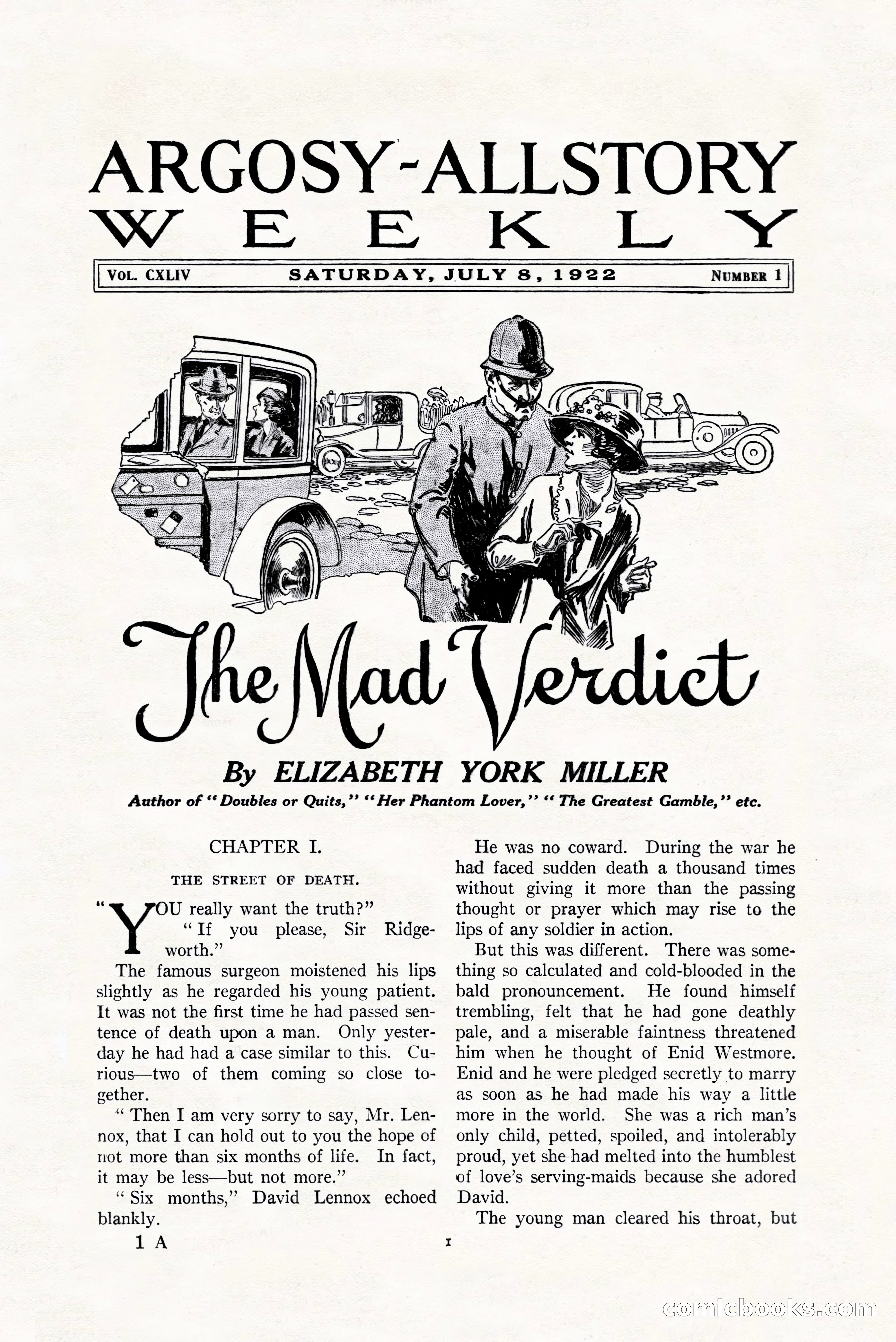 Argosy All-Story Weekly, July 8, 1922 — page 11 of 176