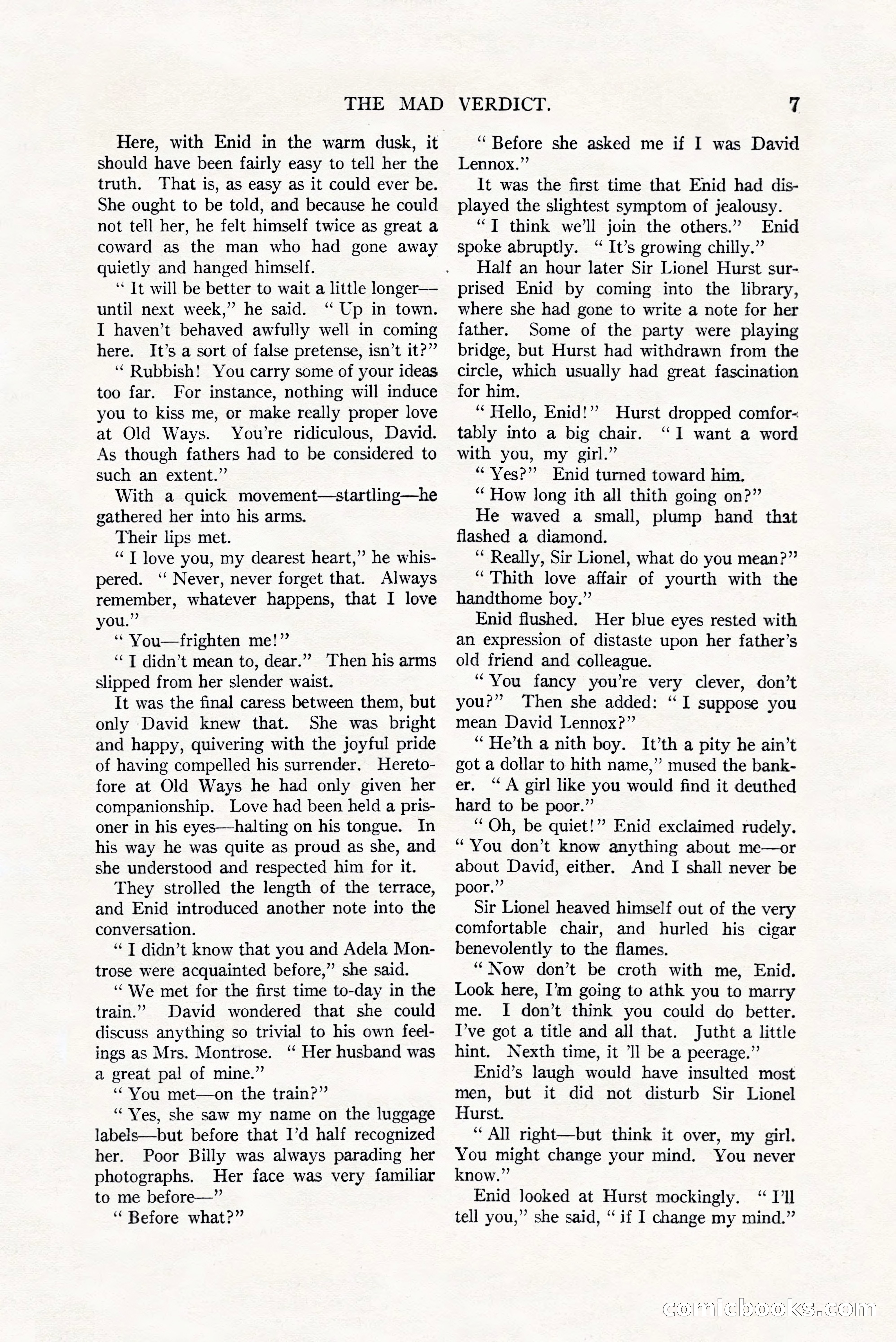 Argosy All-Story Weekly, July 8, 1922 — page 17 of 176