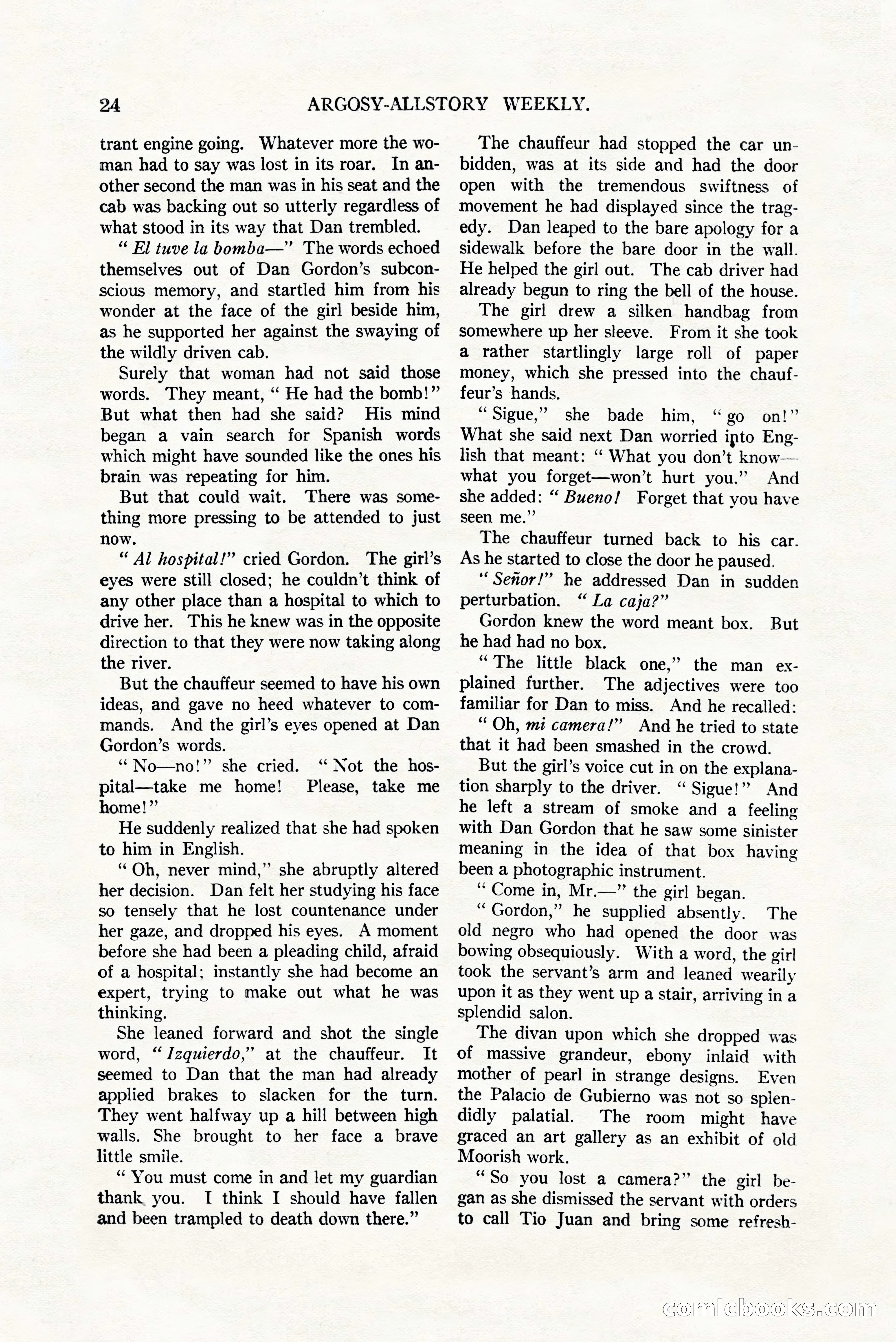 Argosy All-Story Weekly, July 8, 1922 — page 34 of 176