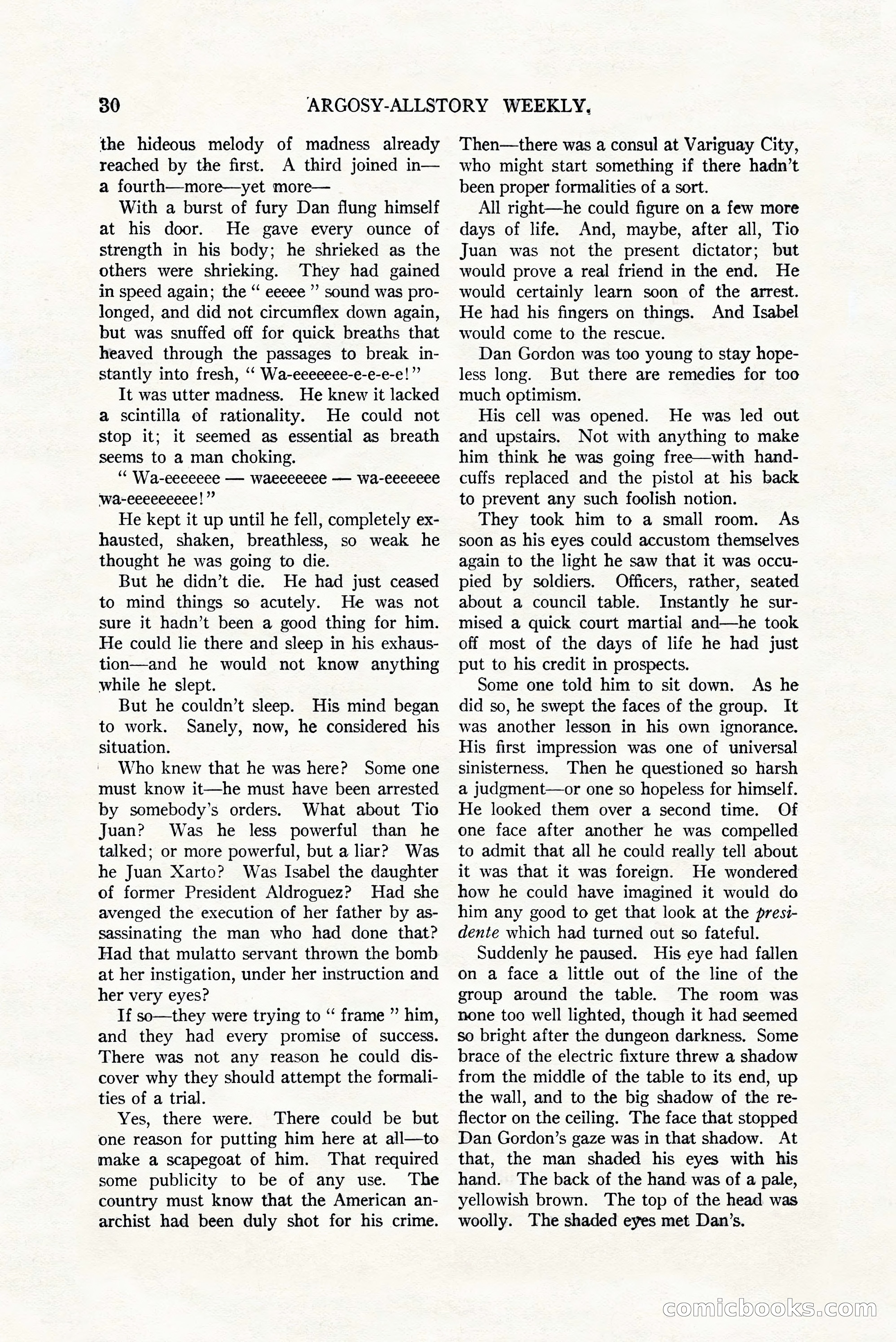 Argosy All-Story Weekly, July 8, 1922 — page 40 of 176