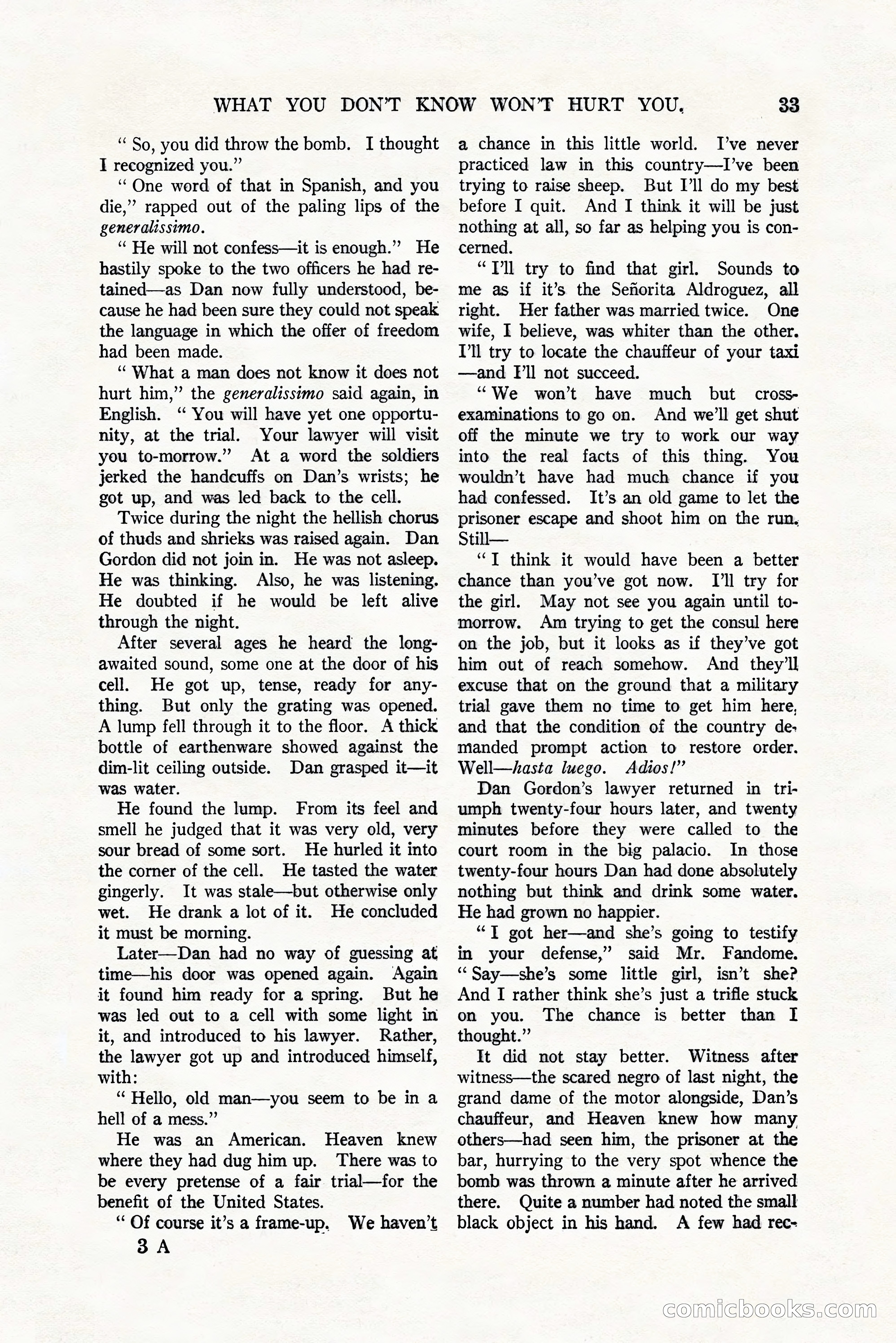 Argosy All-Story Weekly, July 8, 1922 — page 43 of 176