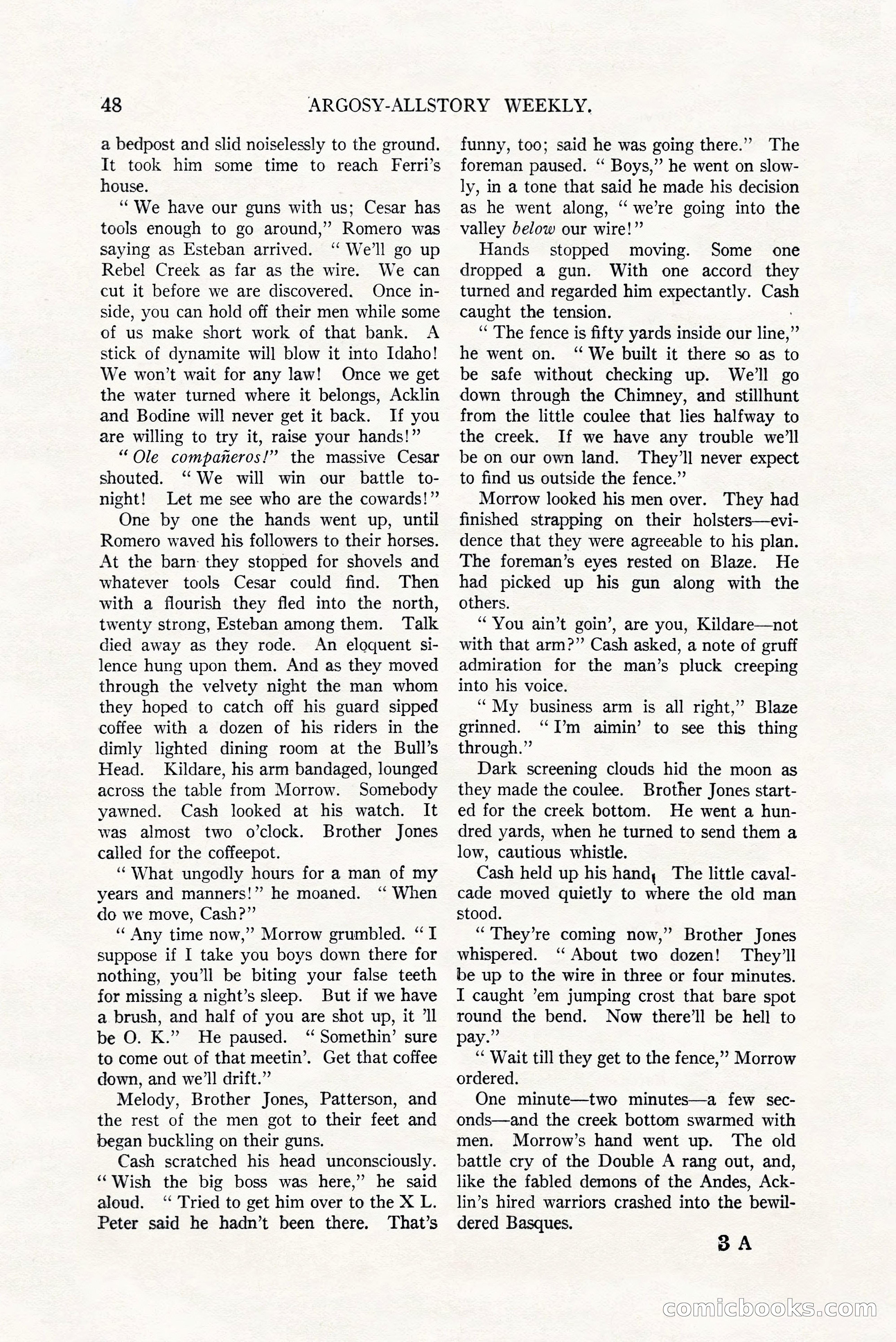 Argosy All-Story Weekly, July 8, 1922 — page 58 of 176