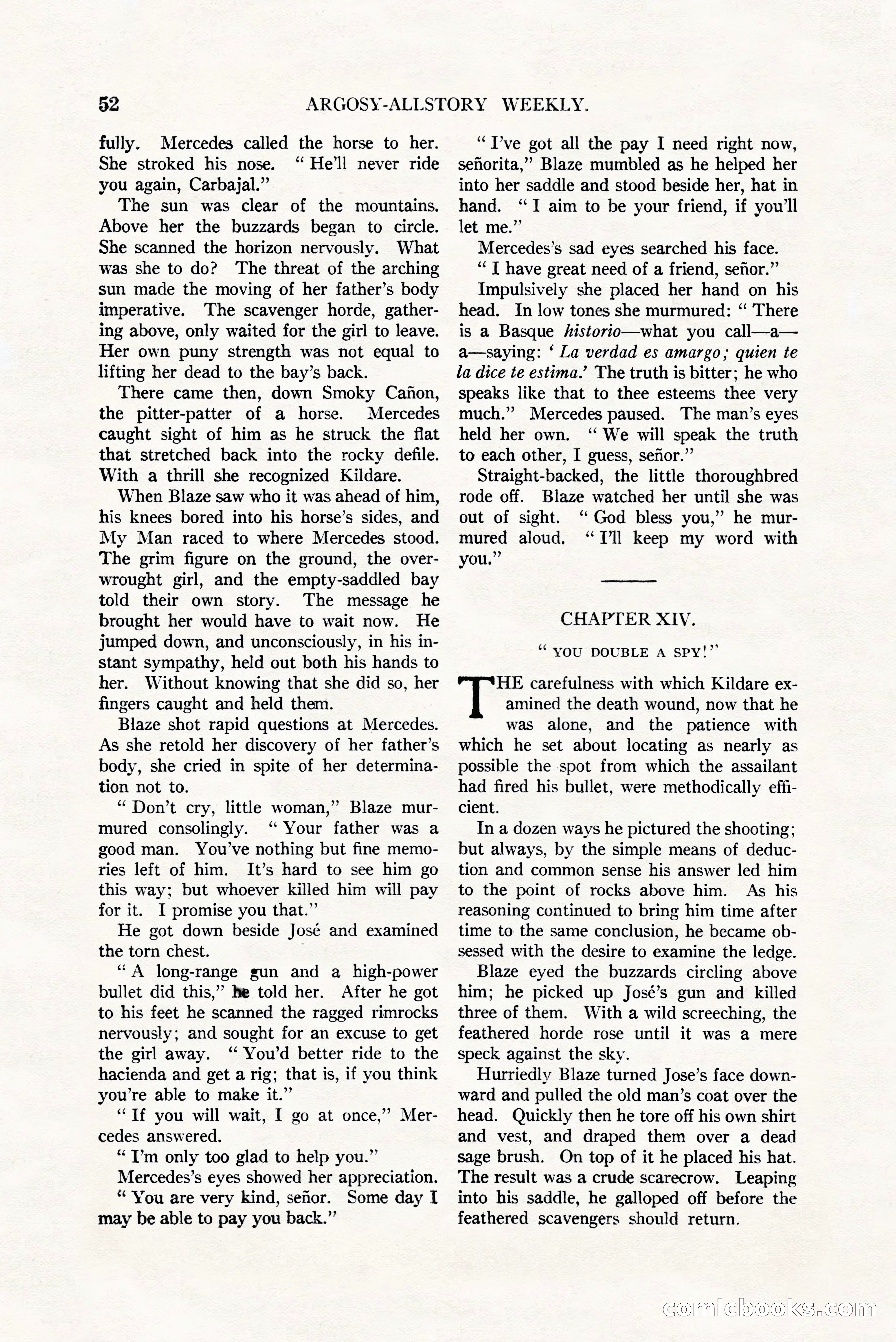 Argosy All-Story Weekly, July 8, 1922 — page 62 of 176