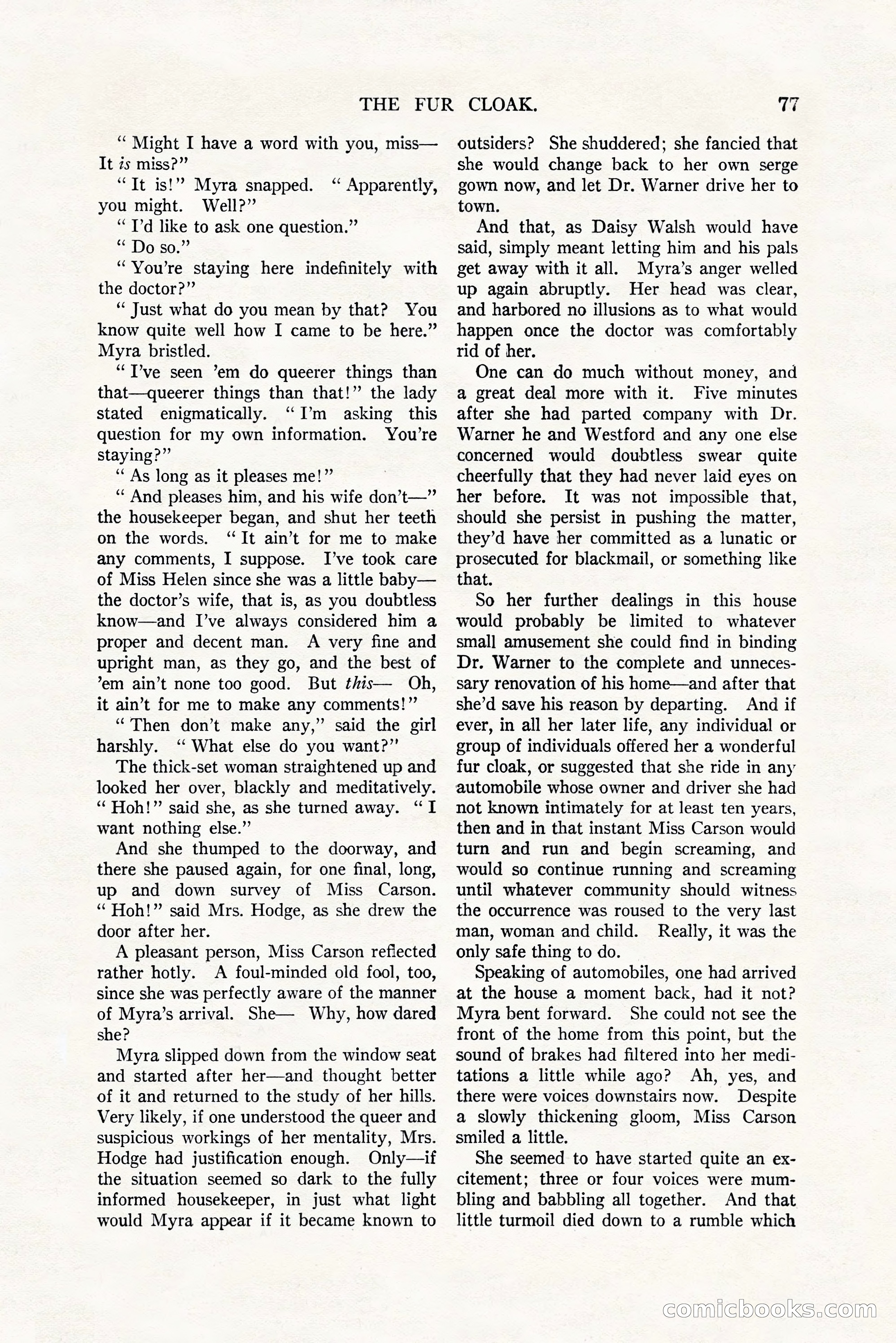 Argosy All-Story Weekly, July 8, 1922 — page 87 of 176