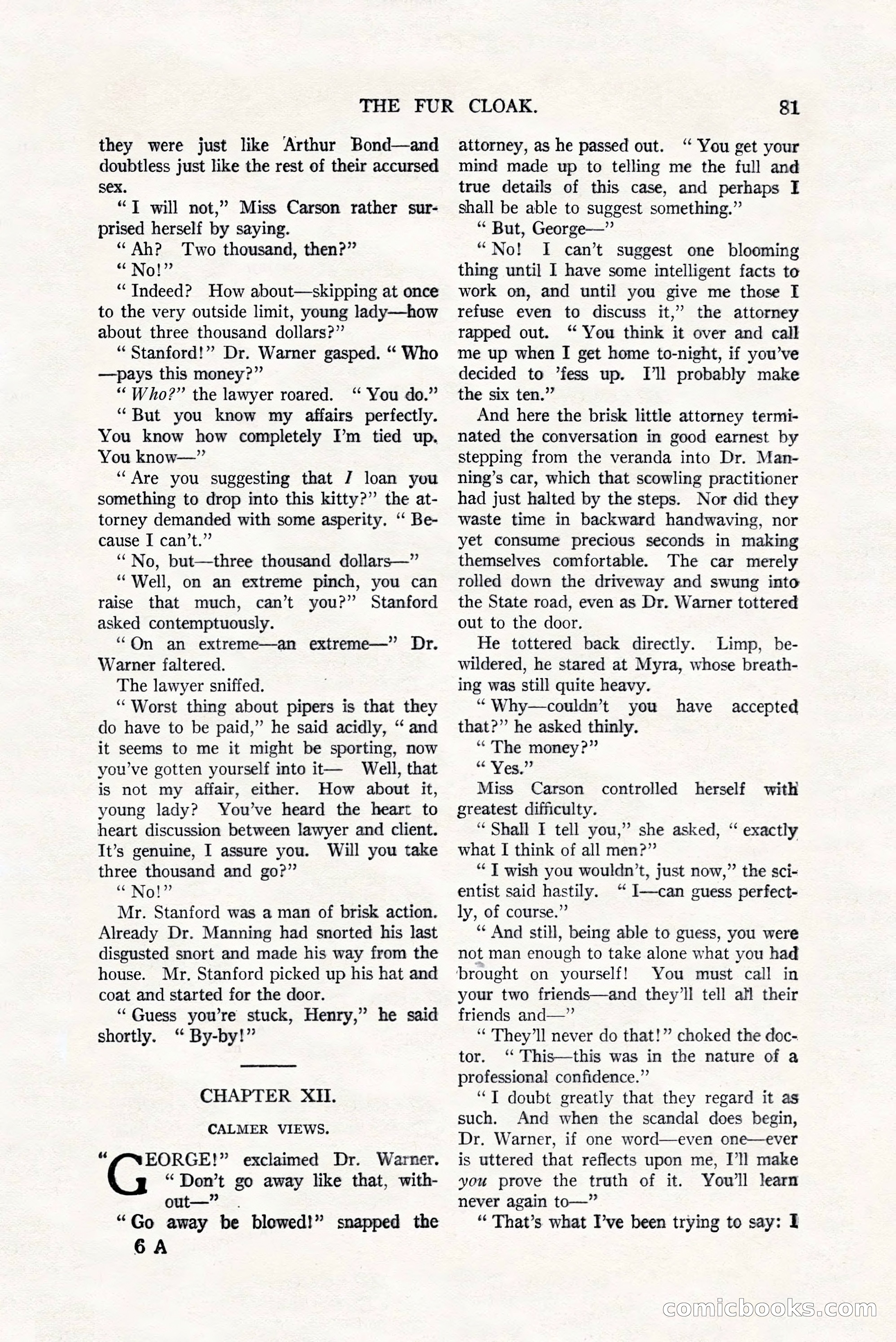 Argosy All-Story Weekly, July 8, 1922 — page 91 of 176