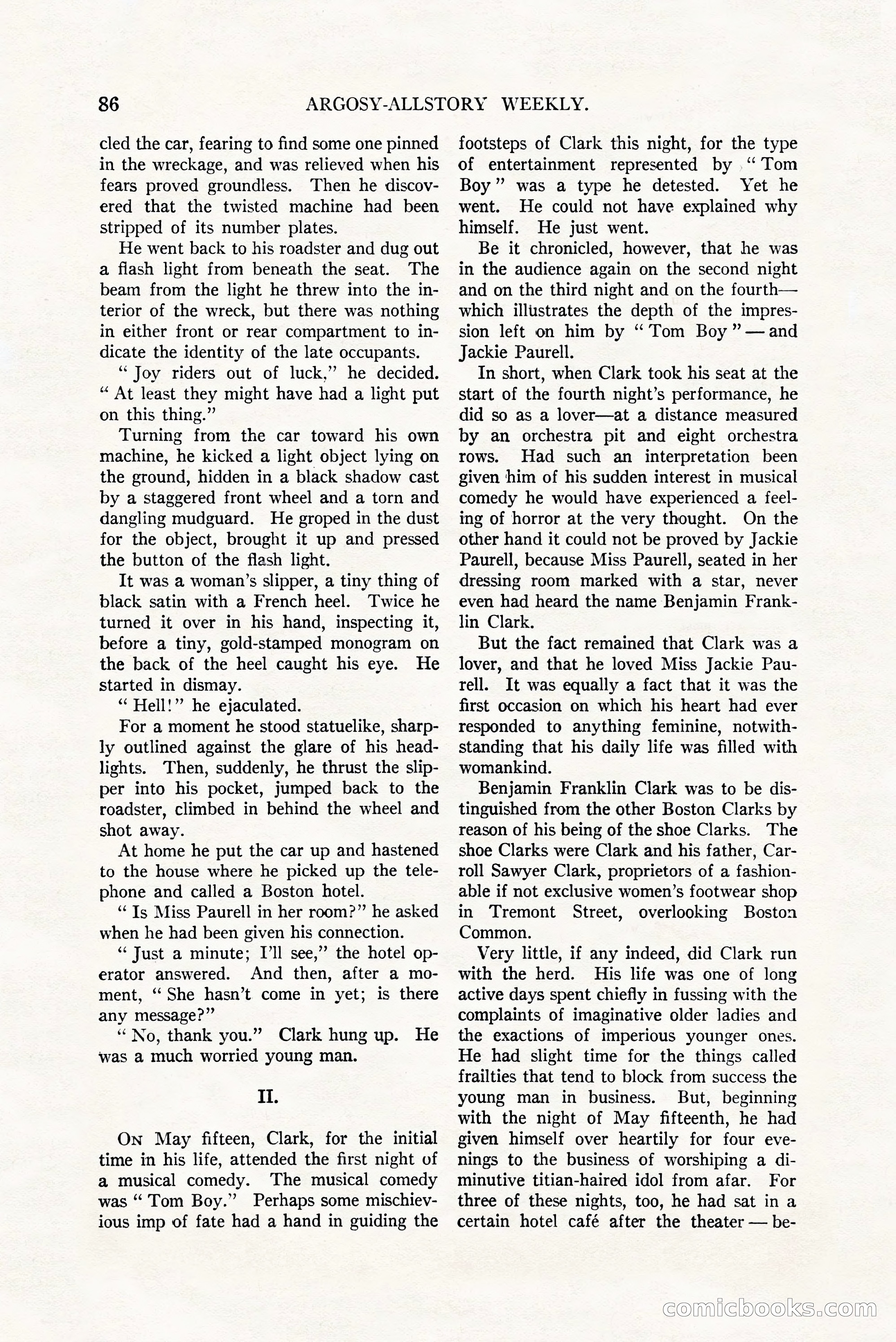 Argosy All-Story Weekly, July 8, 1922 — page 96 of 176