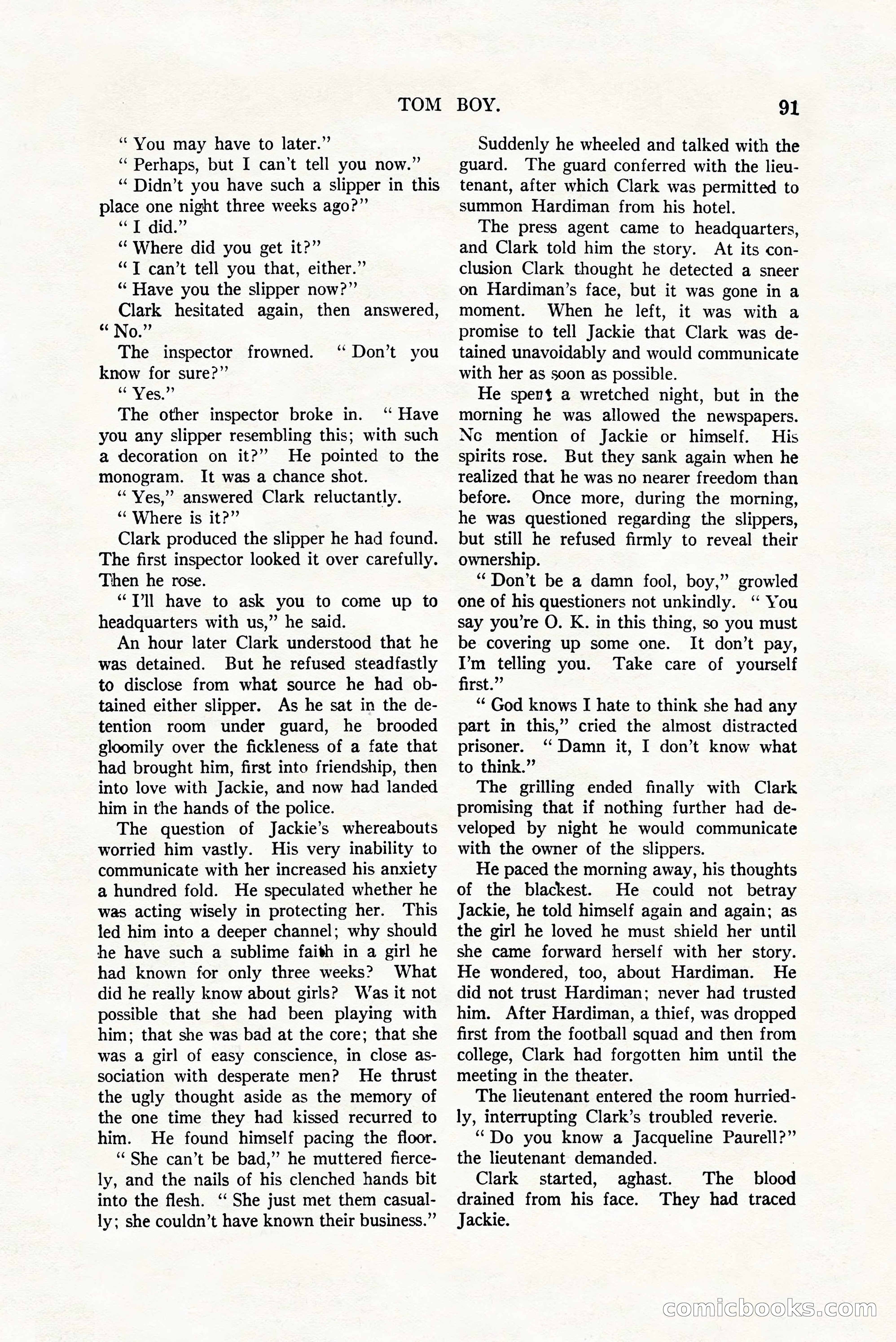 Argosy All-Story Weekly, July 8, 1922 — page 101 of 176