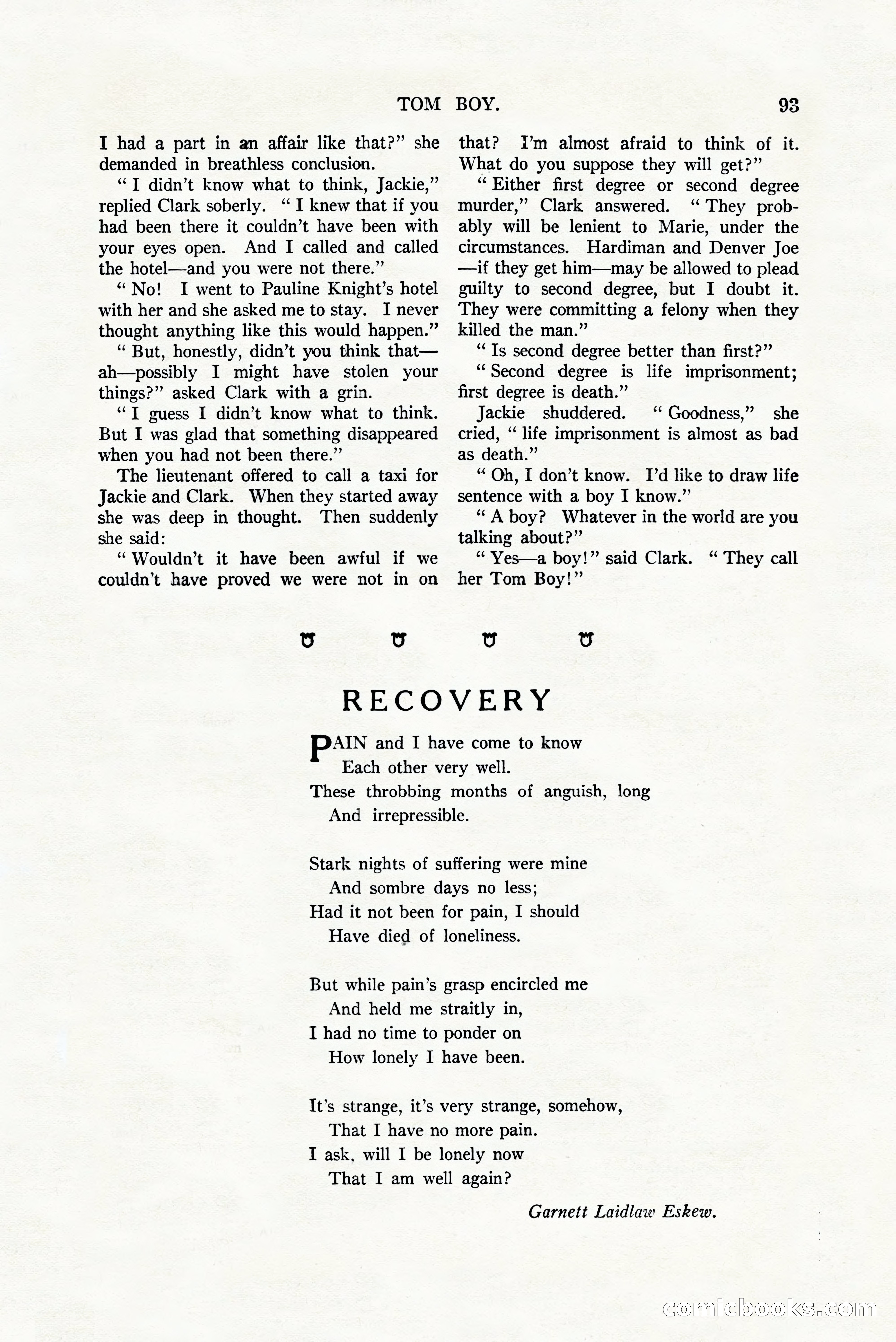Argosy All-Story Weekly, July 8, 1922 — page 103 of 176