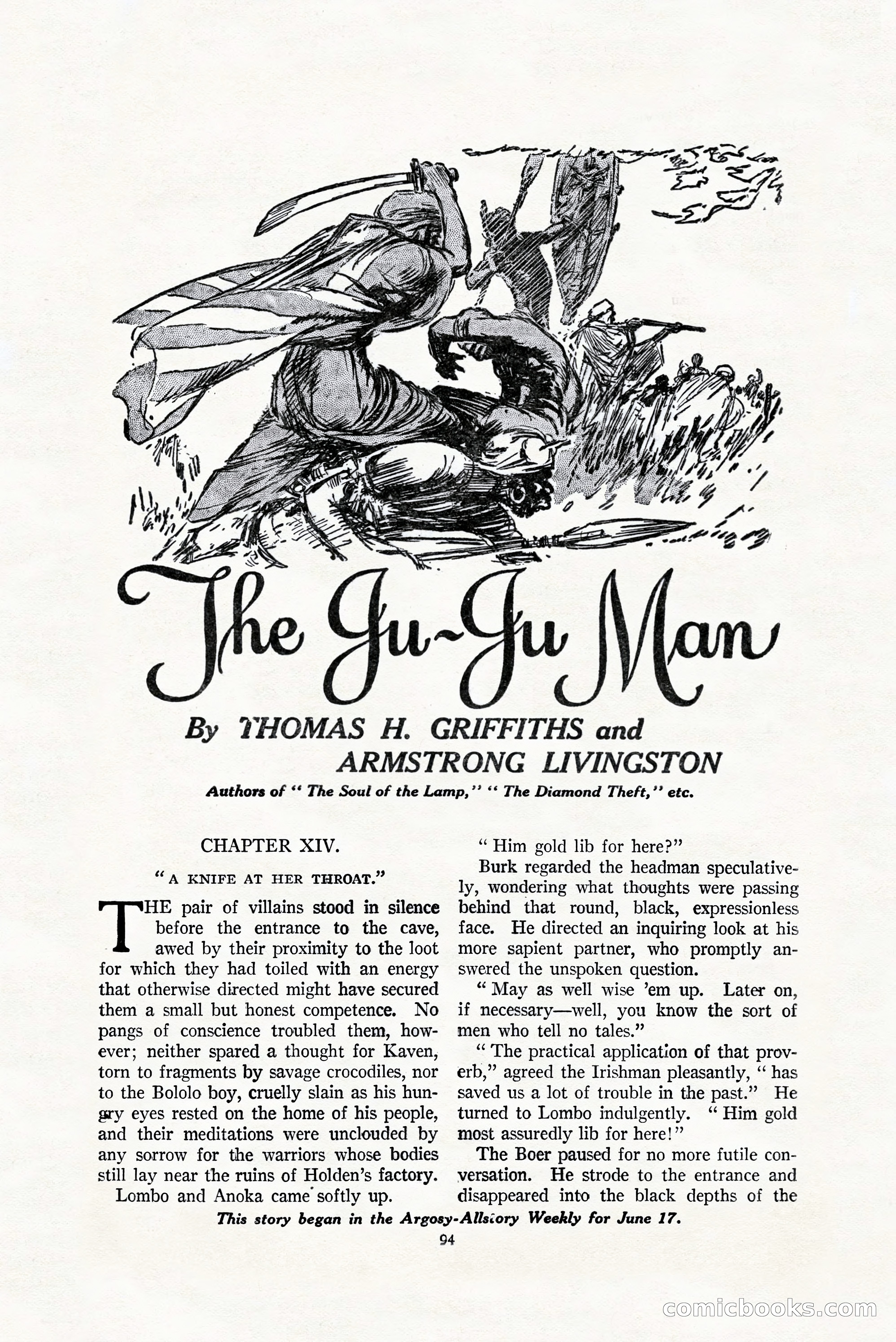 Argosy All-Story Weekly, July 8, 1922 — page 104 of 176