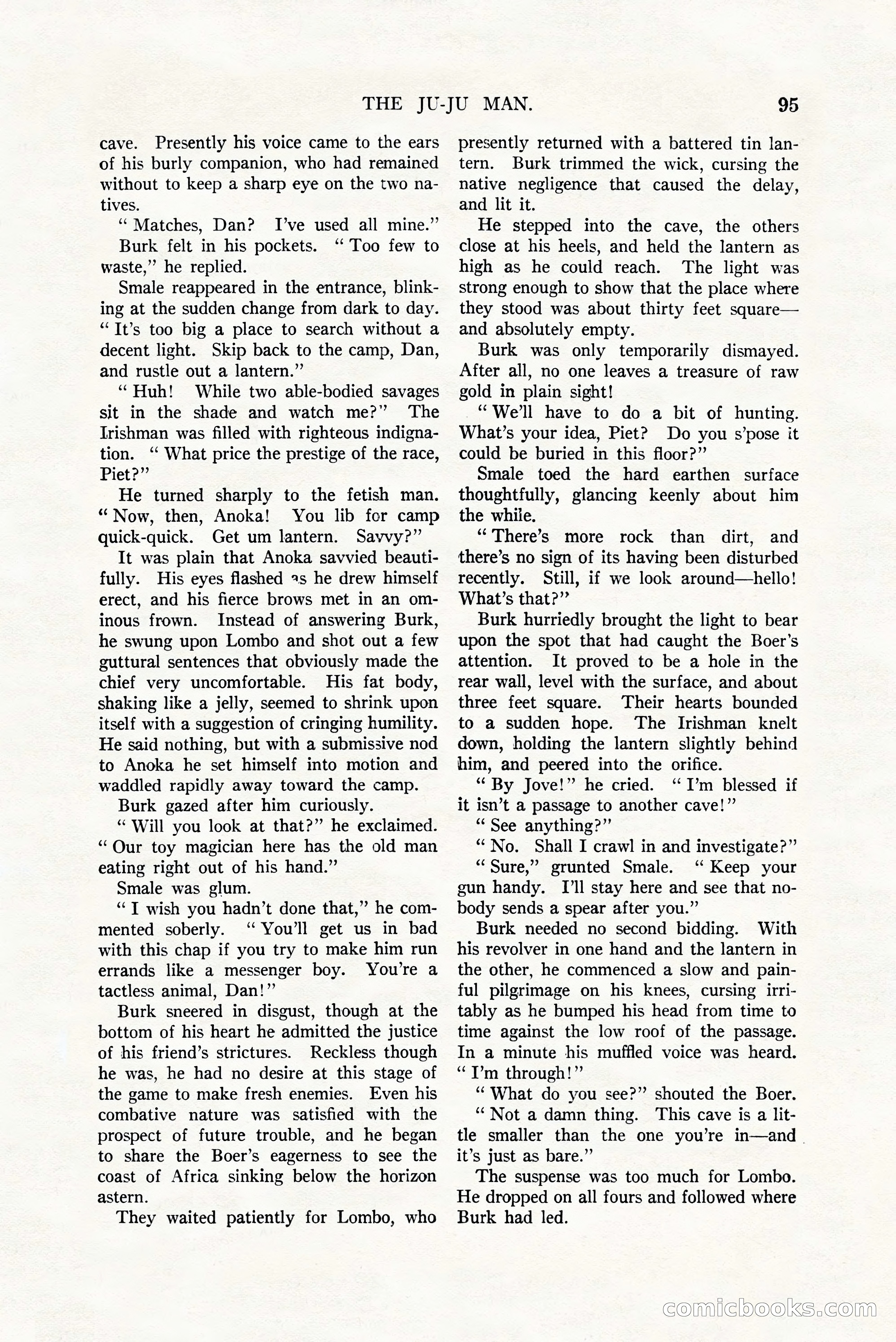 Argosy All-Story Weekly, July 8, 1922 — page 105 of 176