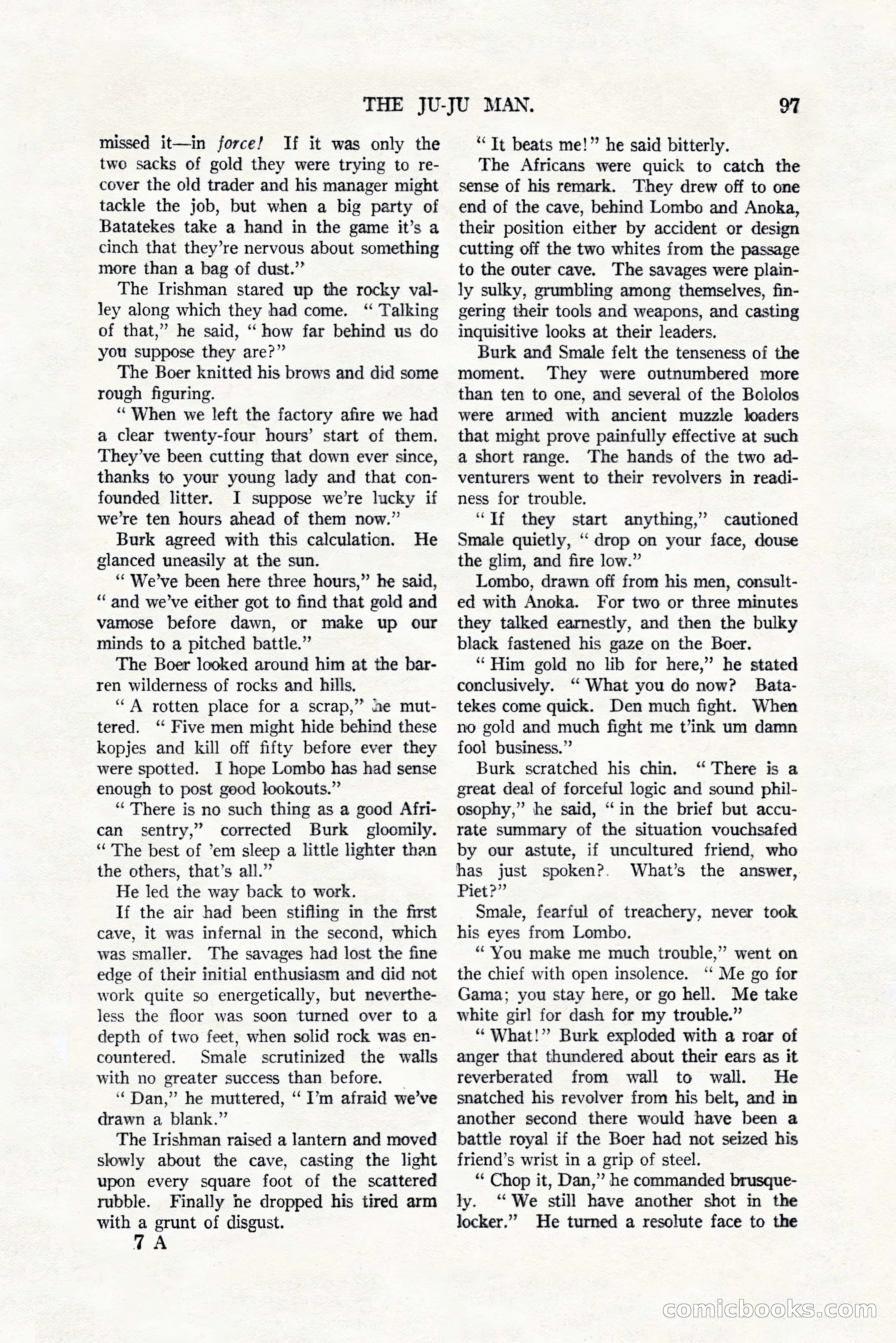 Argosy All-Story Weekly, July 8, 1922 — page 107 of 176