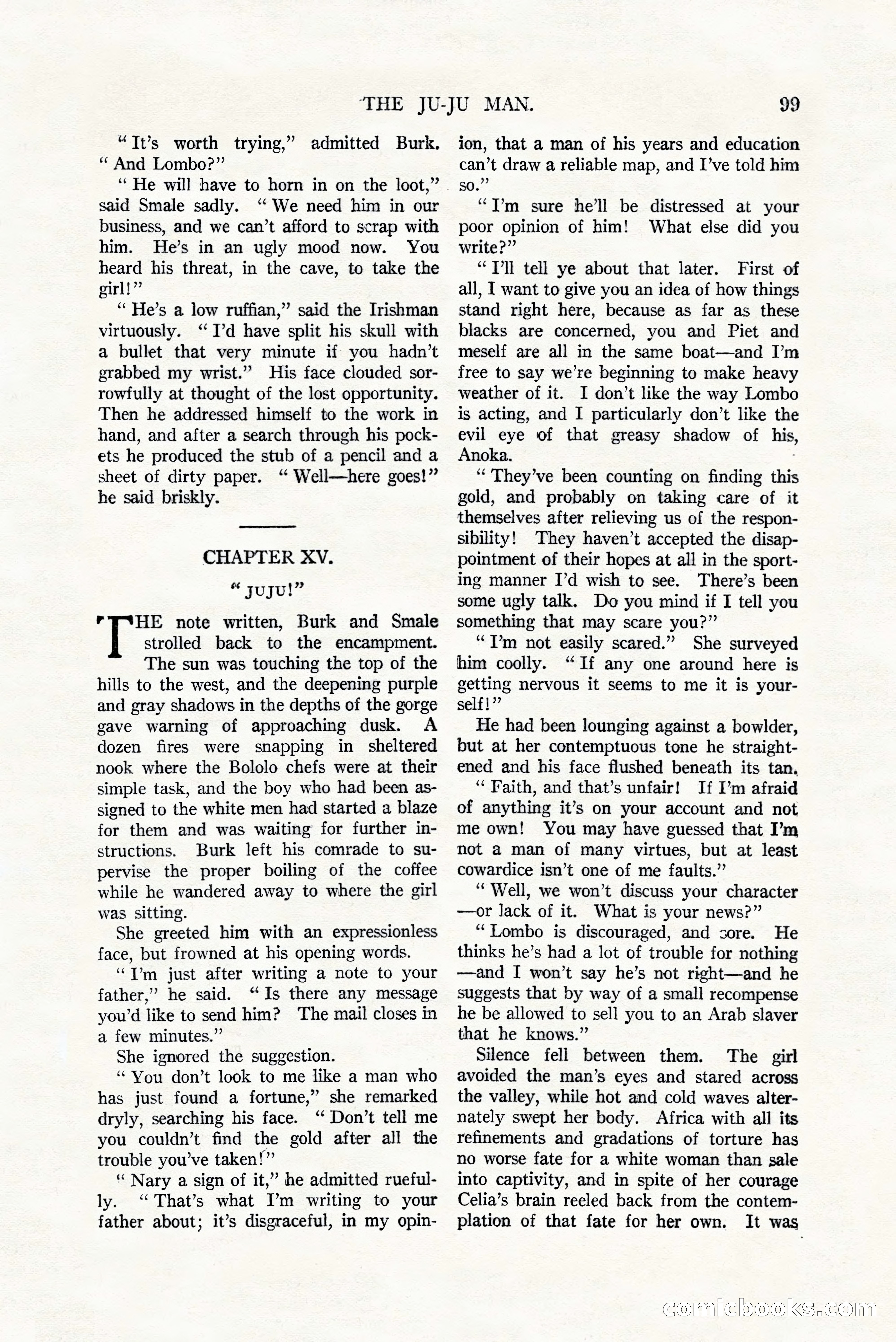Argosy All-Story Weekly, July 8, 1922 — page 109 of 176